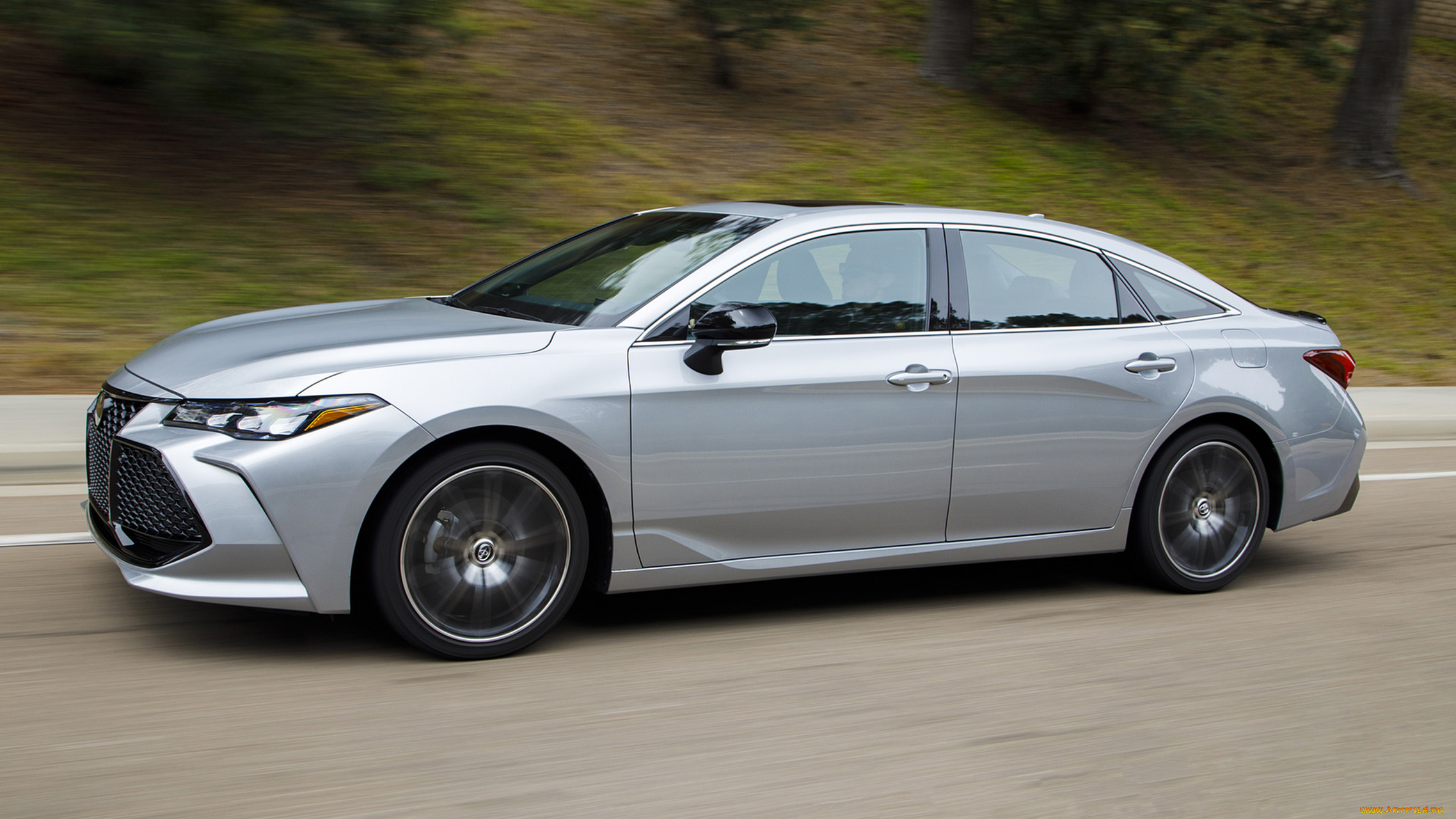 toyota, avalon, xse, 2019, автомобили, toyota, avalon, серебряный, 2019, xse, металлик