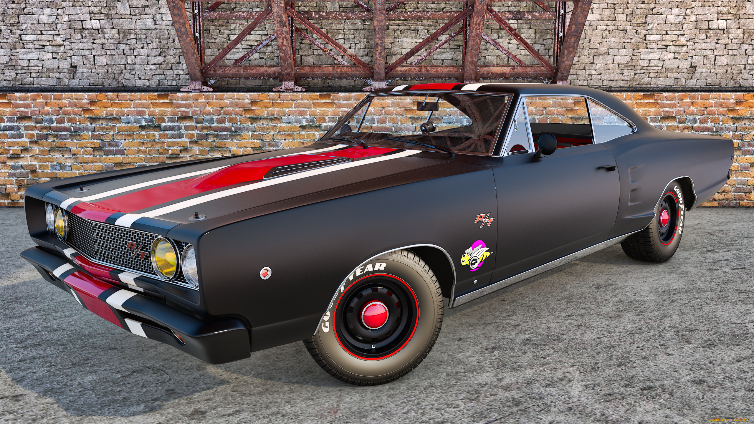 автомобили, 3д, dodge