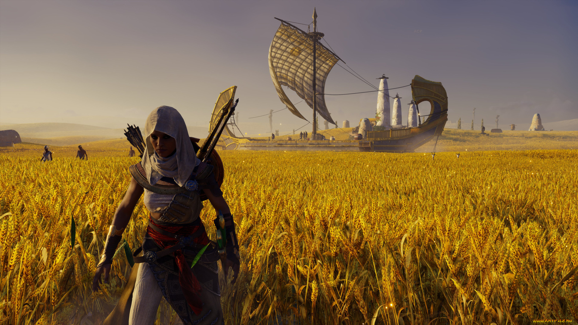 3д, графика, фантазия, , fantasy, фон, взгляд, девушка