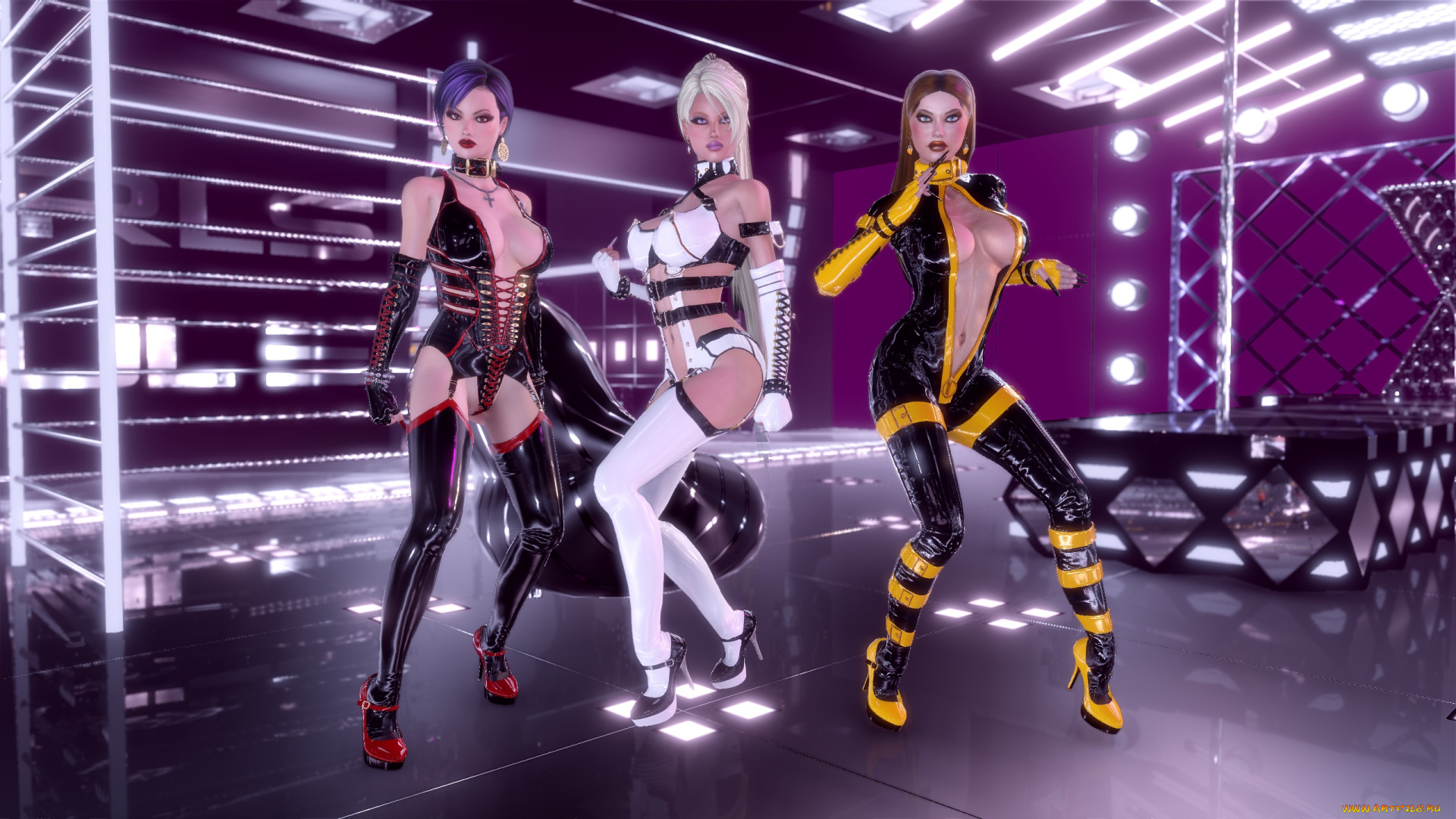 3д, графика, фантазия, , fantasy, фон, взгляд, девушки