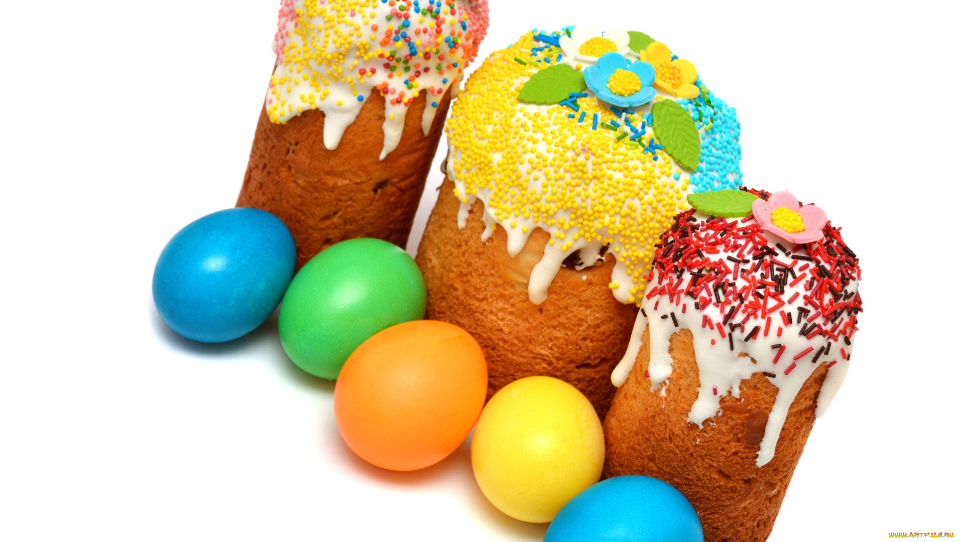 праздничные, пасха, кулич