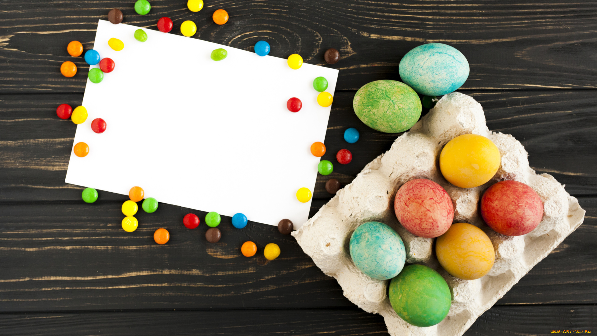 праздничные, пасха, яйца, фон
