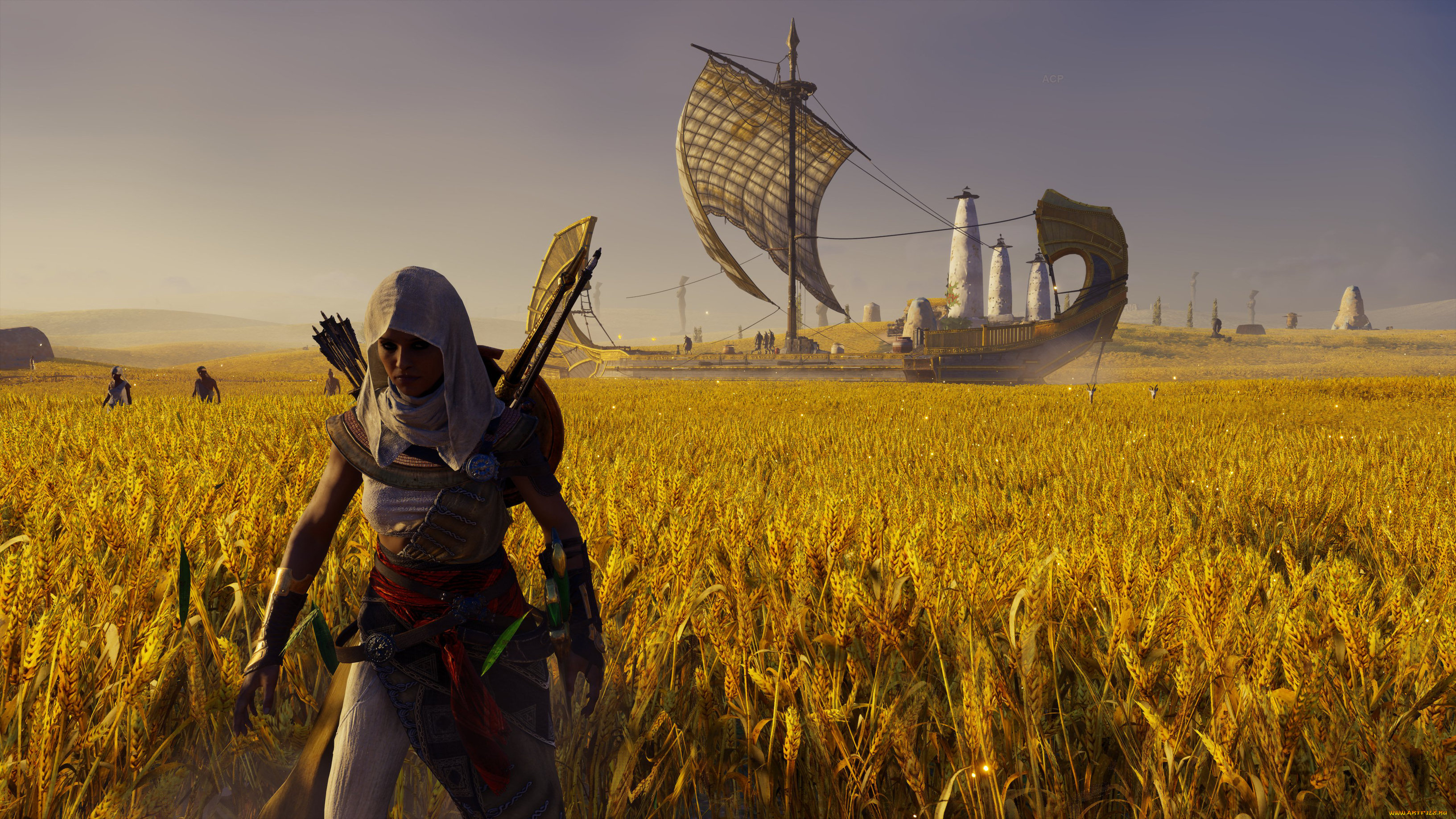 3д, графика, фантазия, , fantasy, фон, взгляд, девушка