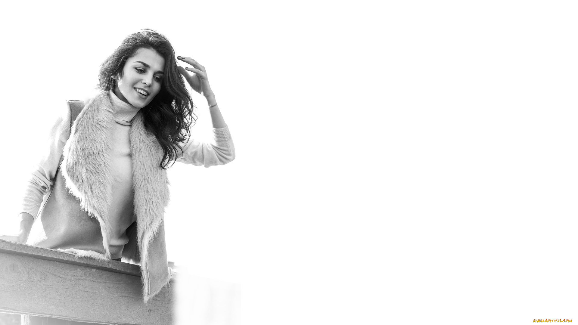 музыка, сати, казанова, певица, мех, черно-белая