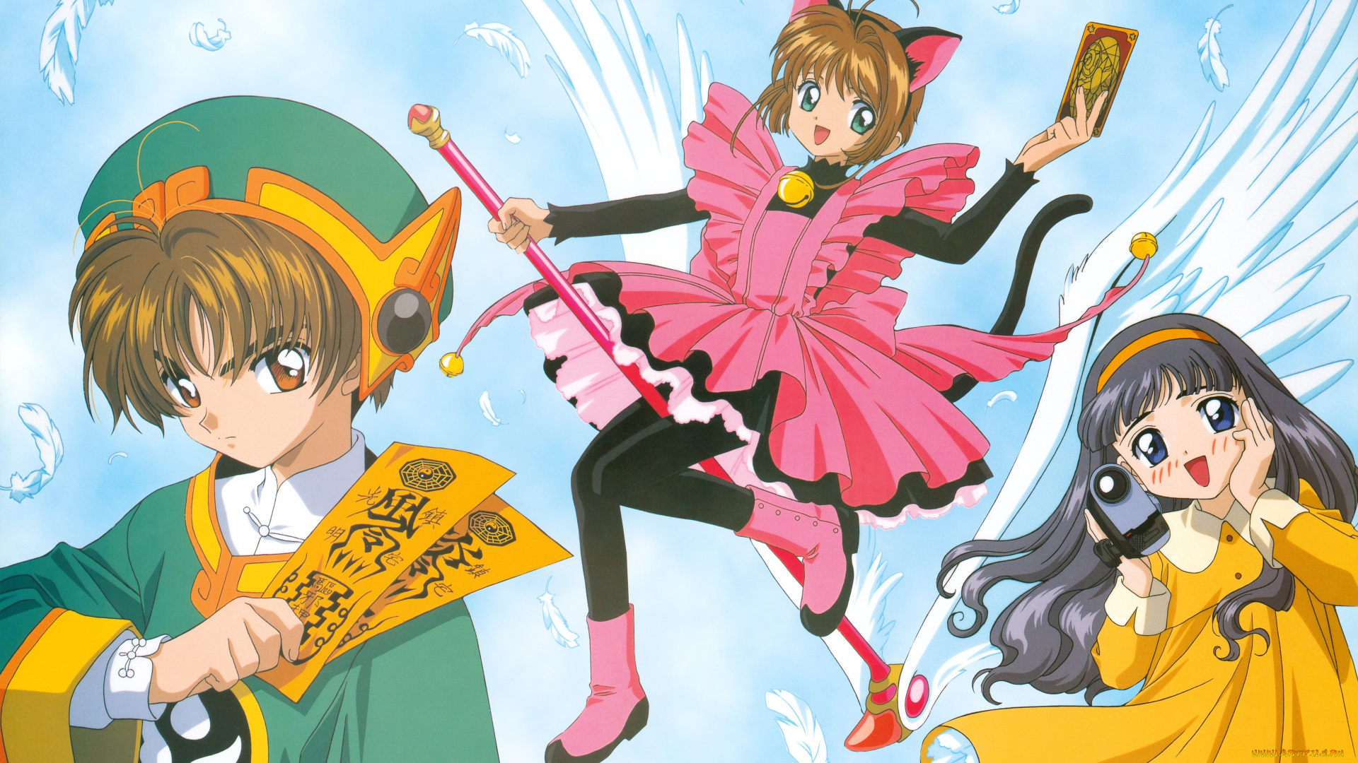 аниме, card, captor, sakura, сакура, собирательница, карт
