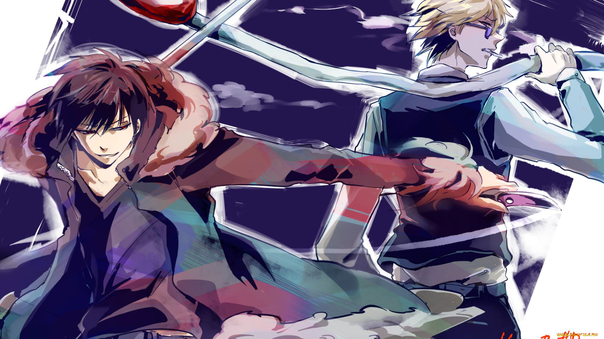 аниме, durarara, дюрарара