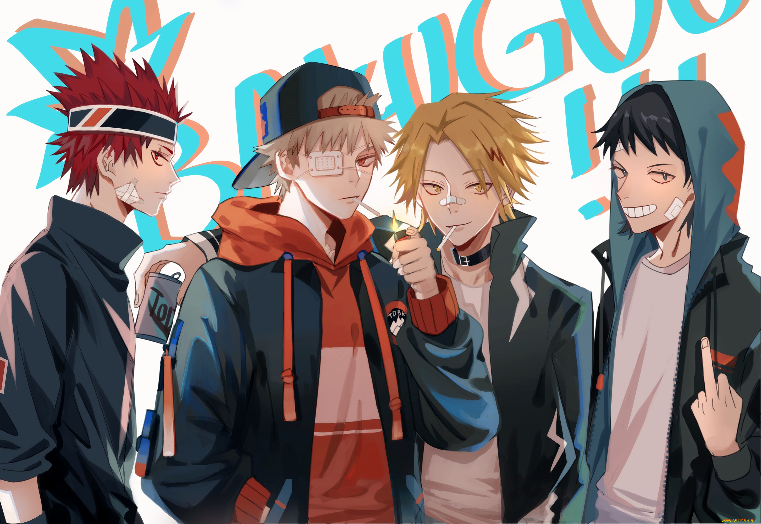 аниме, boku, no, hero, academia, моя, геройская, академия