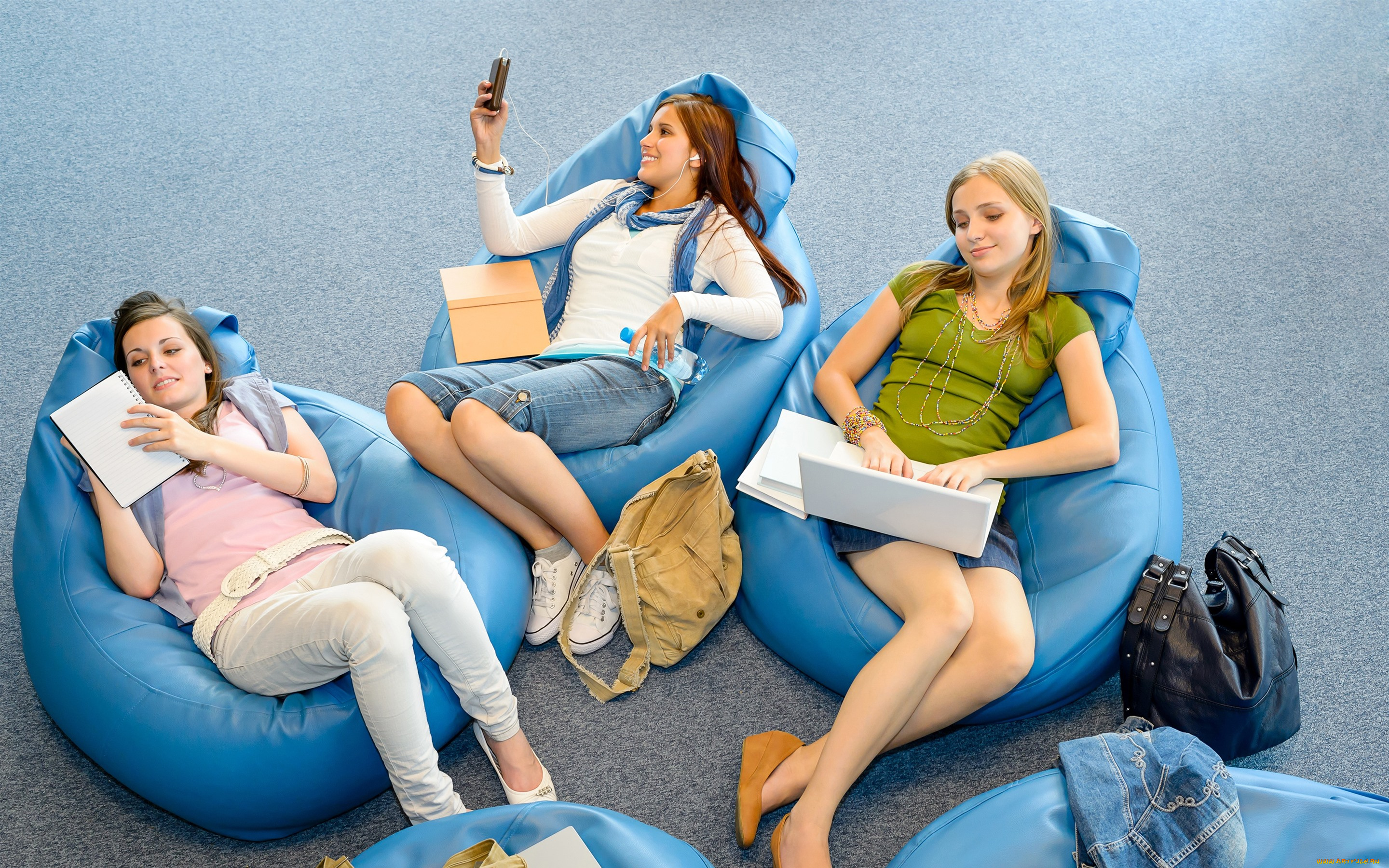 три, девушки, вместе, девушки, -, группа, девушек, красивые, супер, секси, няшки, нежные, классные, модницы, лапочки