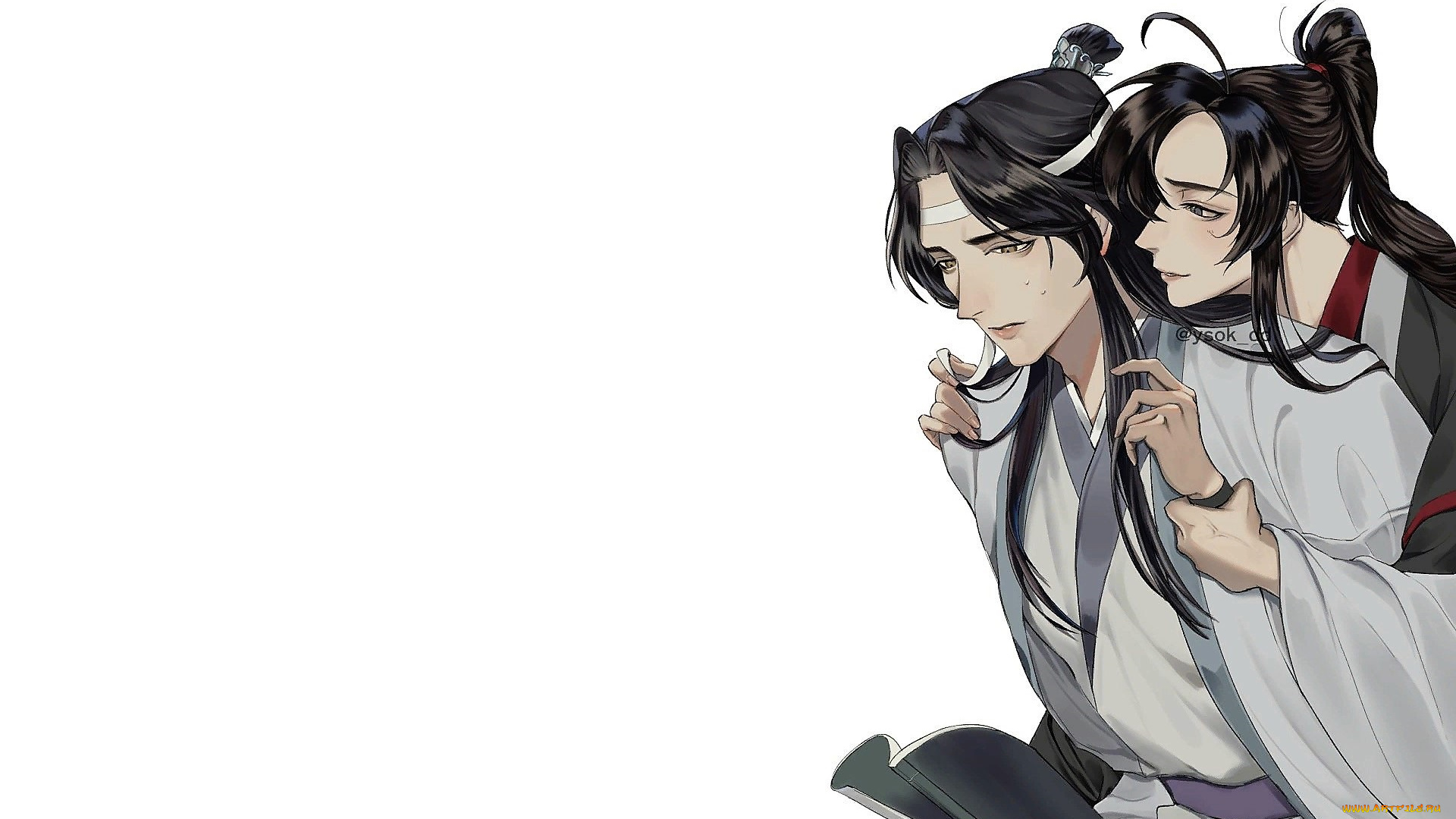 аниме, mo, dao, zu, shi, лань, ванцзи, вэй, усянь