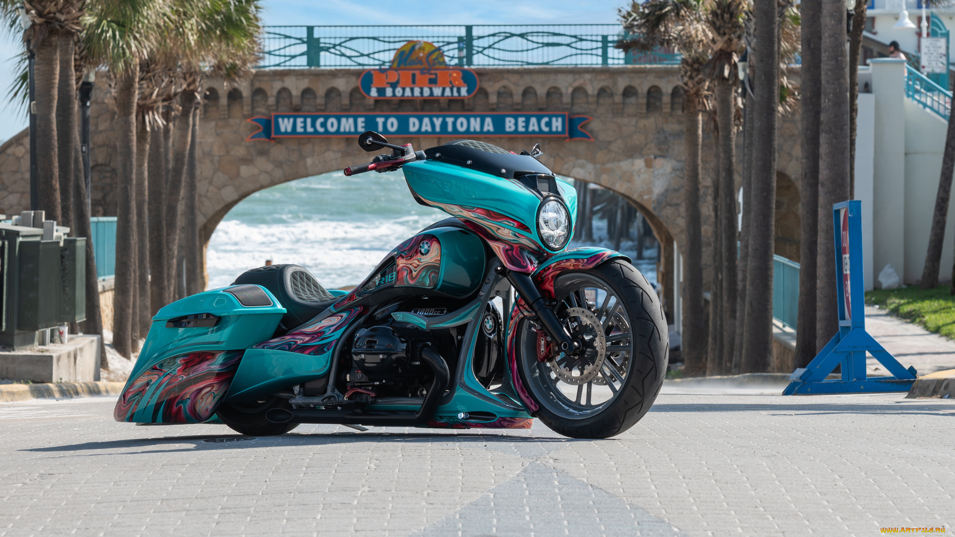 мотоциклы, bmw, motorrad, customizing, r, 18, b, heavy, duty, florida