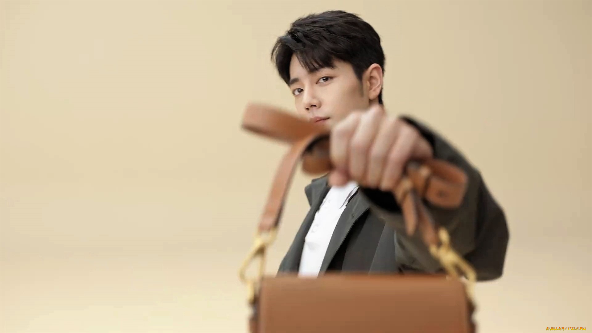 мужчины, xiao, zhan, актер, куртка, сумка