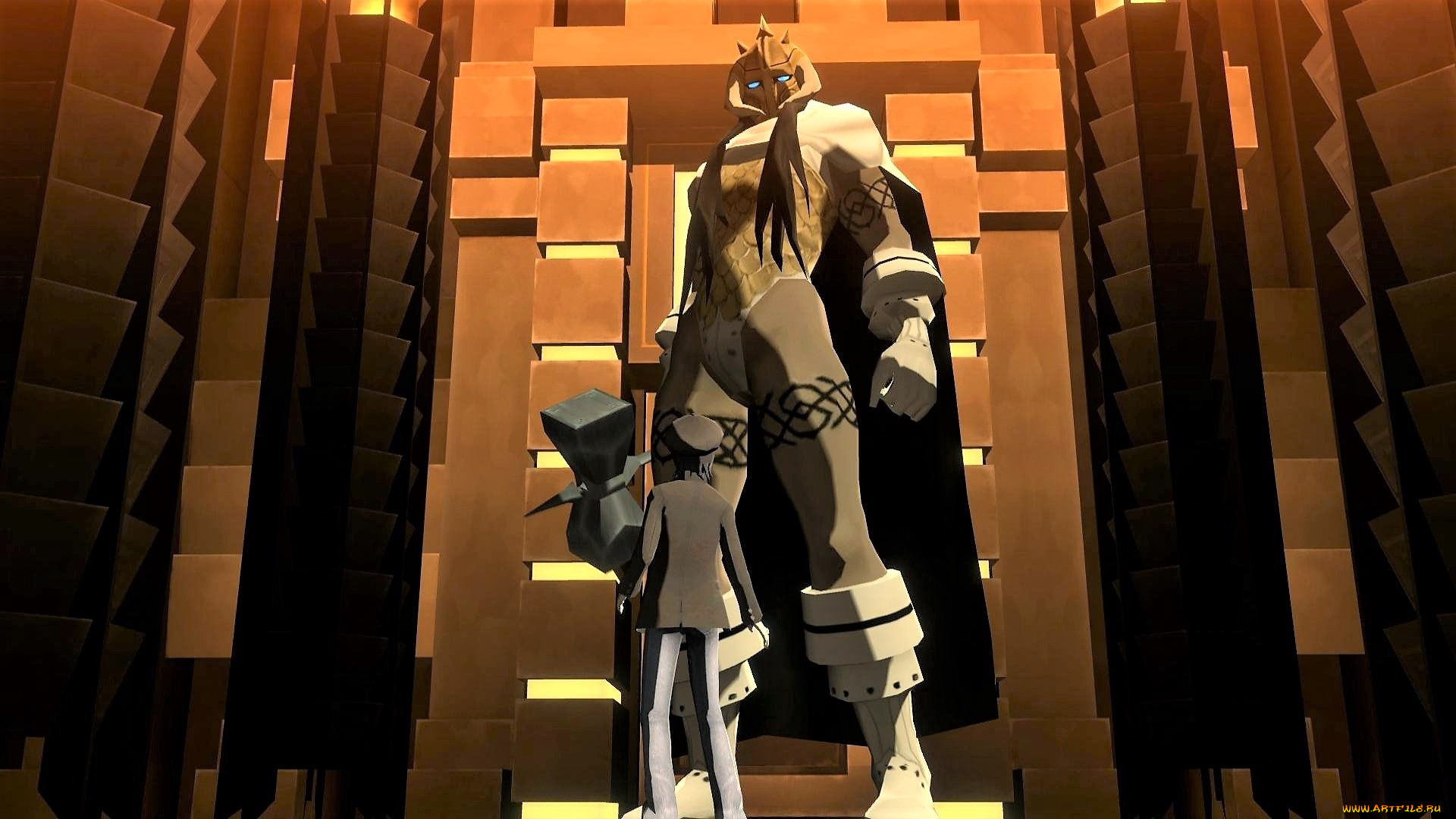 видео, игры, shin, megami, tensei, , nocturne, персонажи, молот, здание