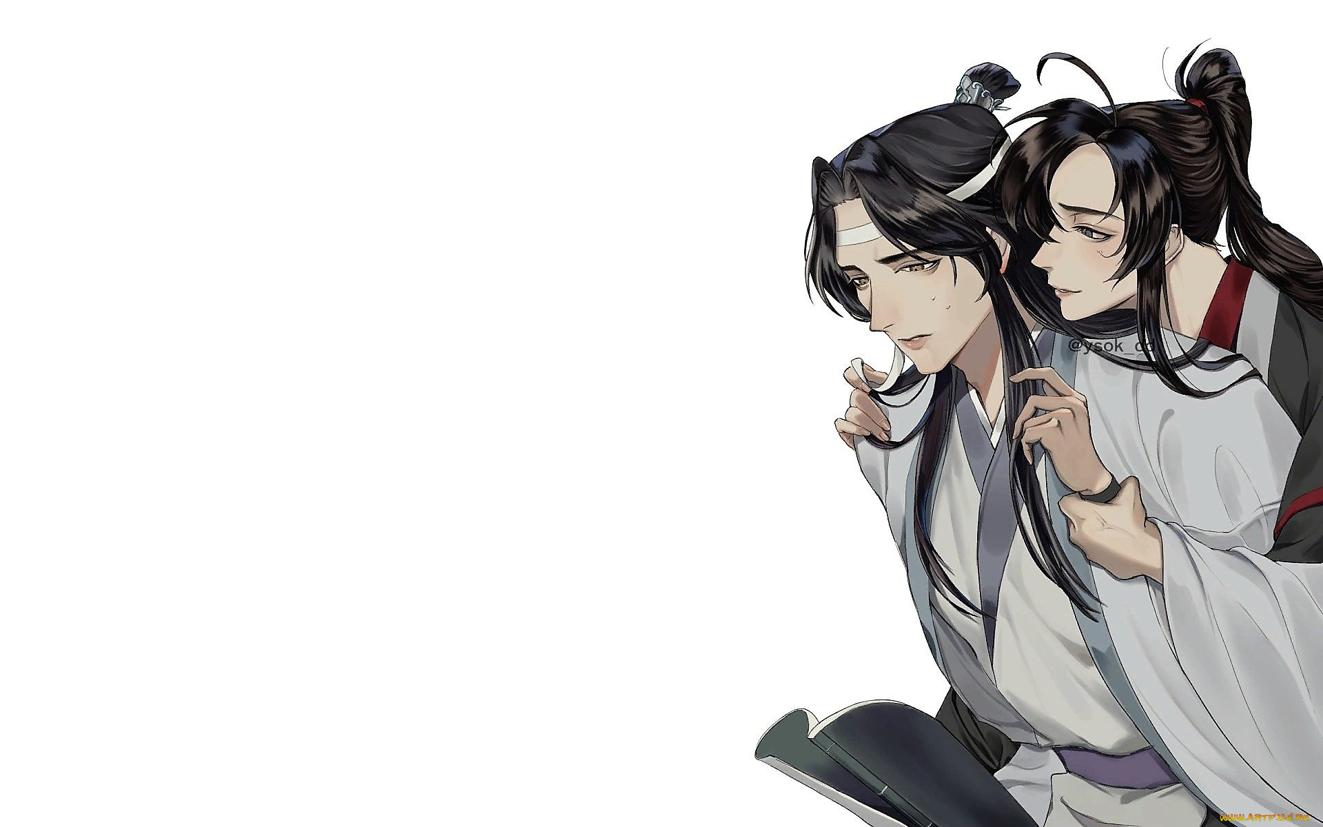 аниме, mo, dao, zu, shi, лань, ванцзи, вэй, усянь