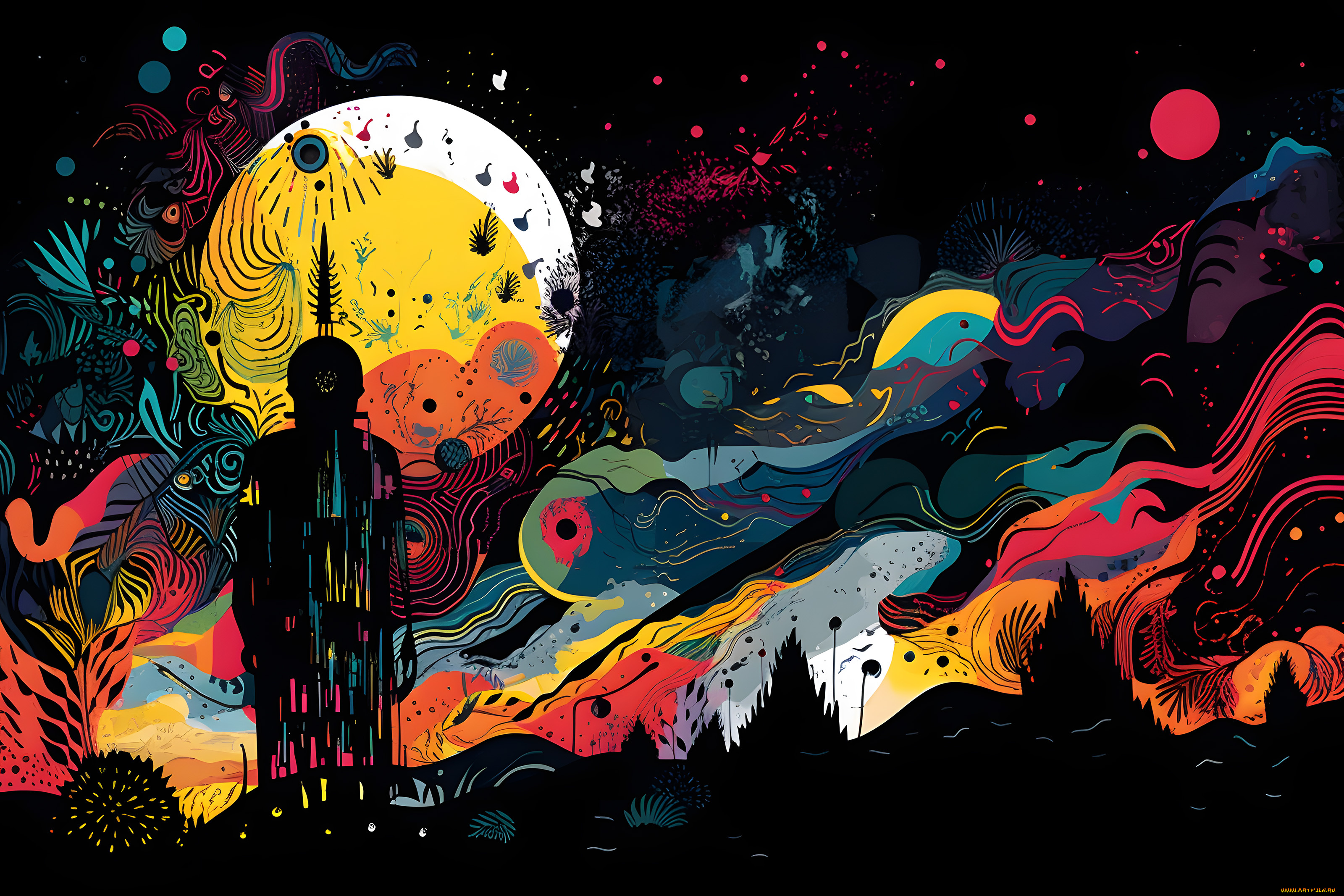 рисованное, -, другое, абстракция