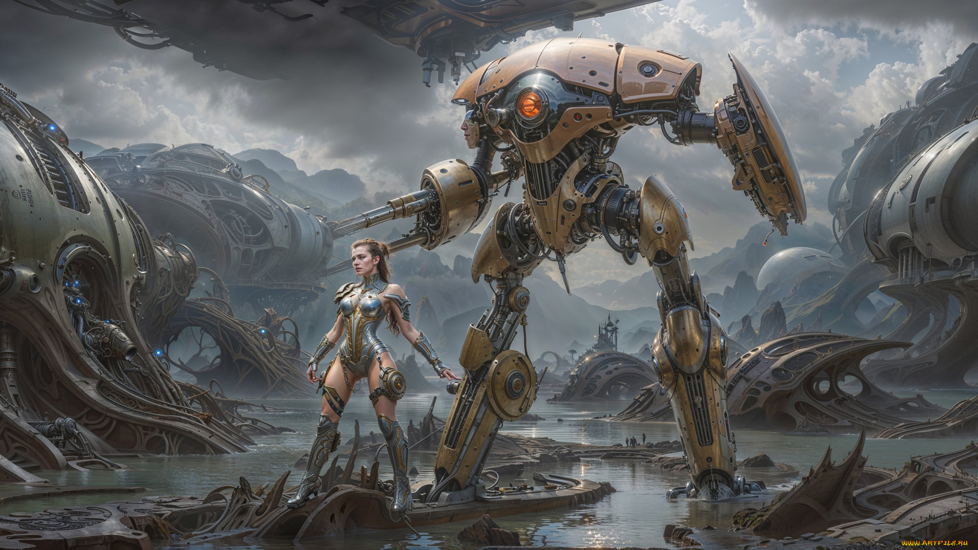 фэнтези, роботы, , киборги, , механизмы, нейросети, графика, нейроарт, ai, art, нейронные, сети, рисунки, нейро, искусство, нейрографика, graphics, neuroart, neural, networks, drawings, neuro, neurography
