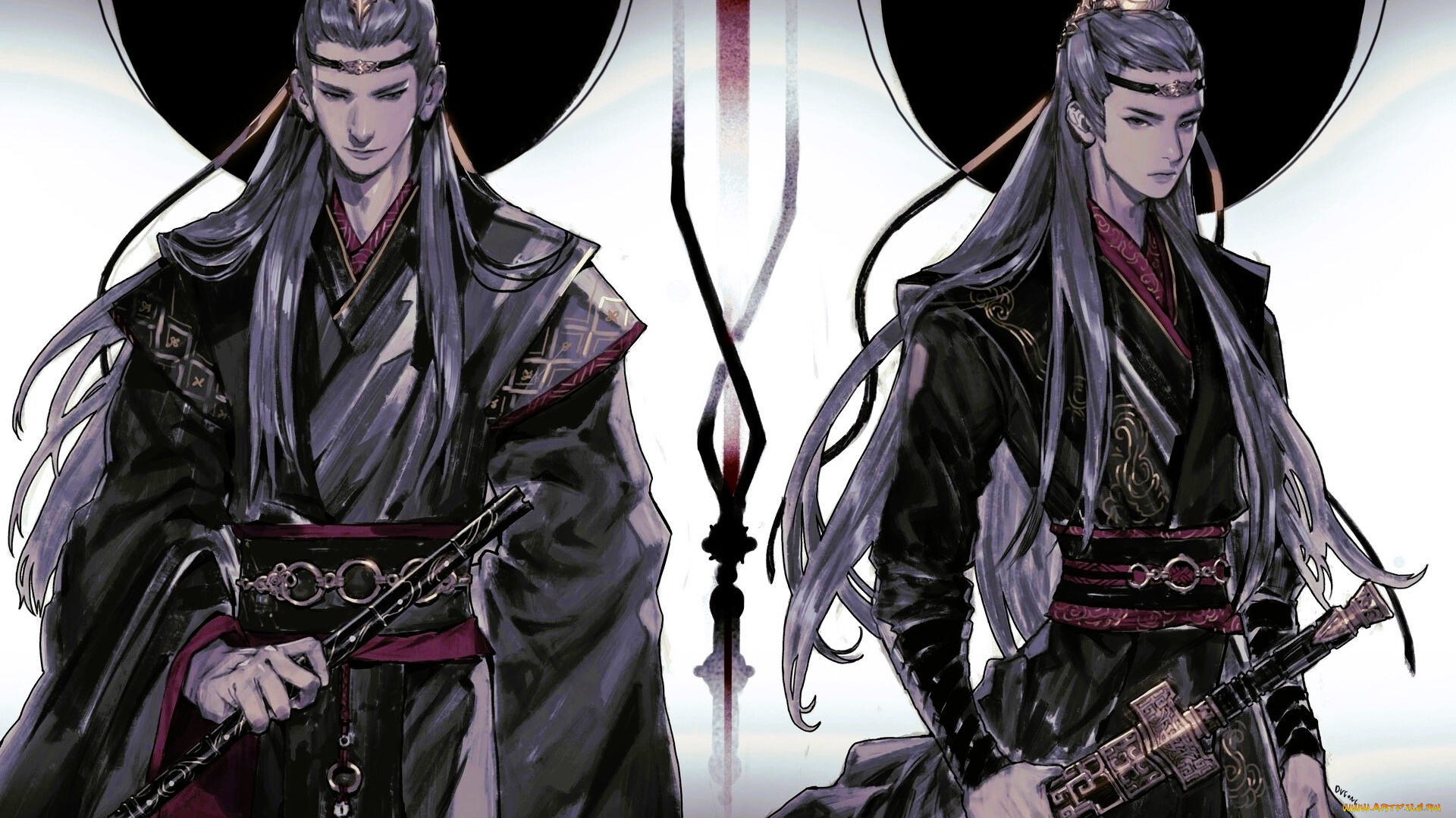 аниме, mo, dao, zu, shi, лань, ванцзи, сичэнь