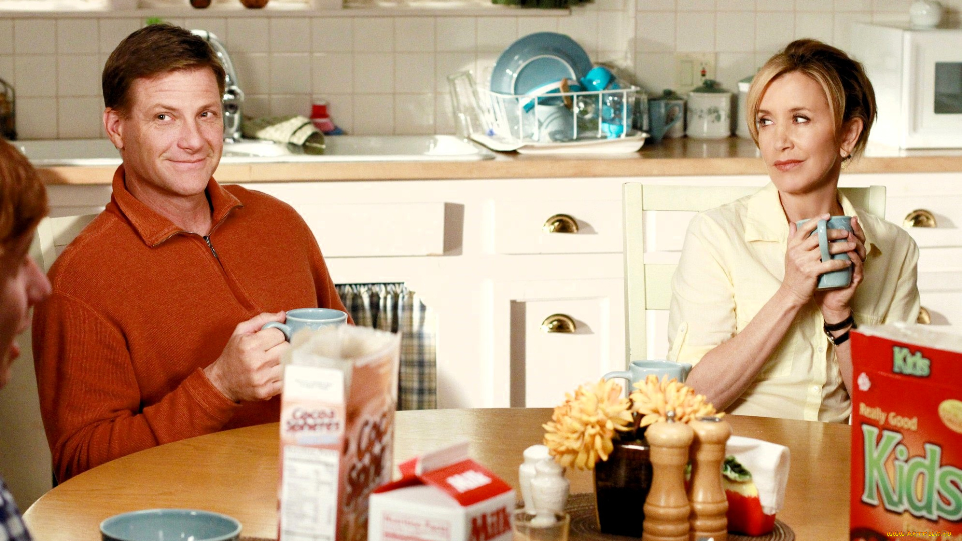 кино, фильмы, desperate, housewives, люди, кухня, стол, продукты