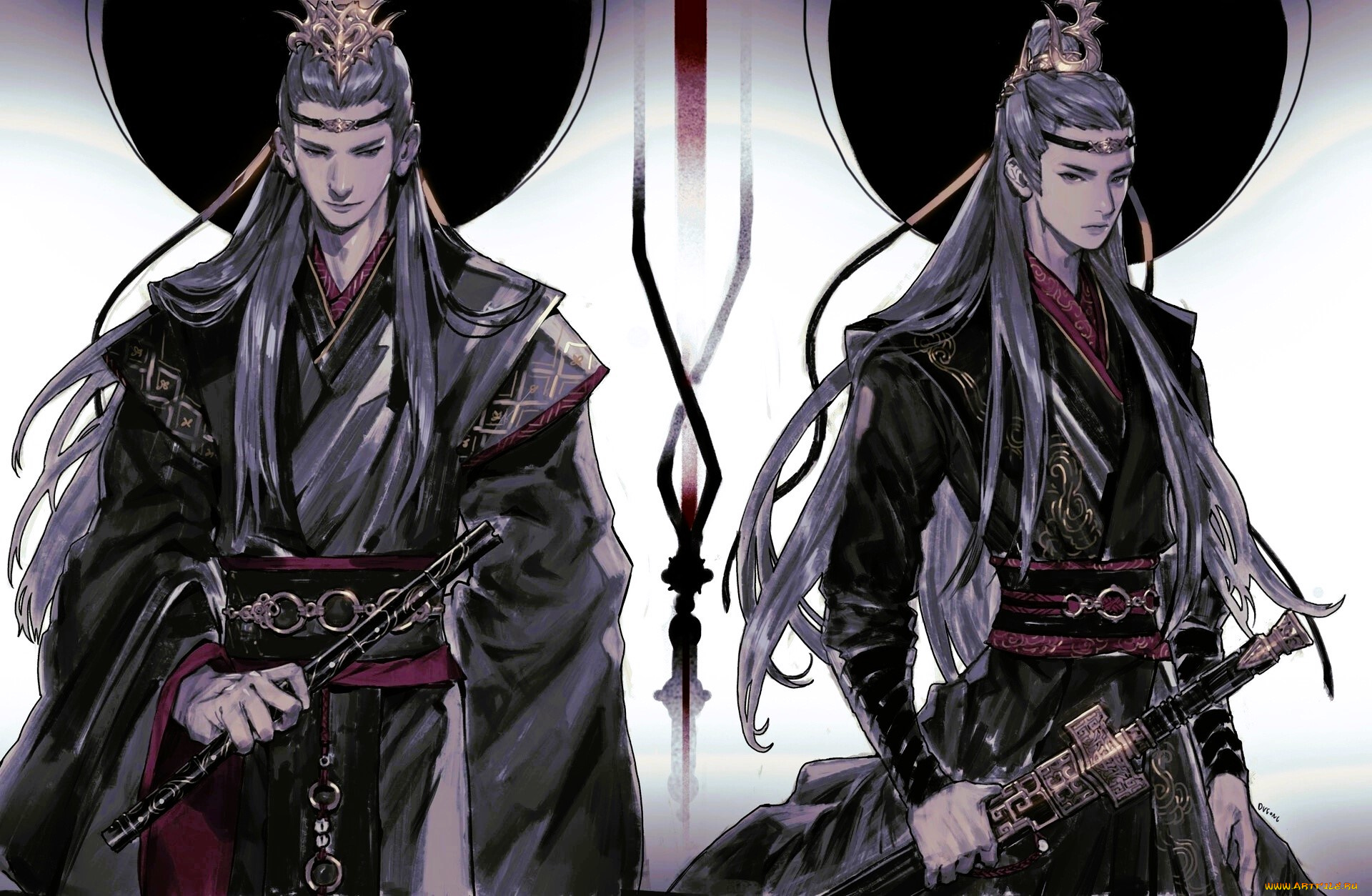 аниме, mo, dao, zu, shi, лань, ванцзи, сичэнь