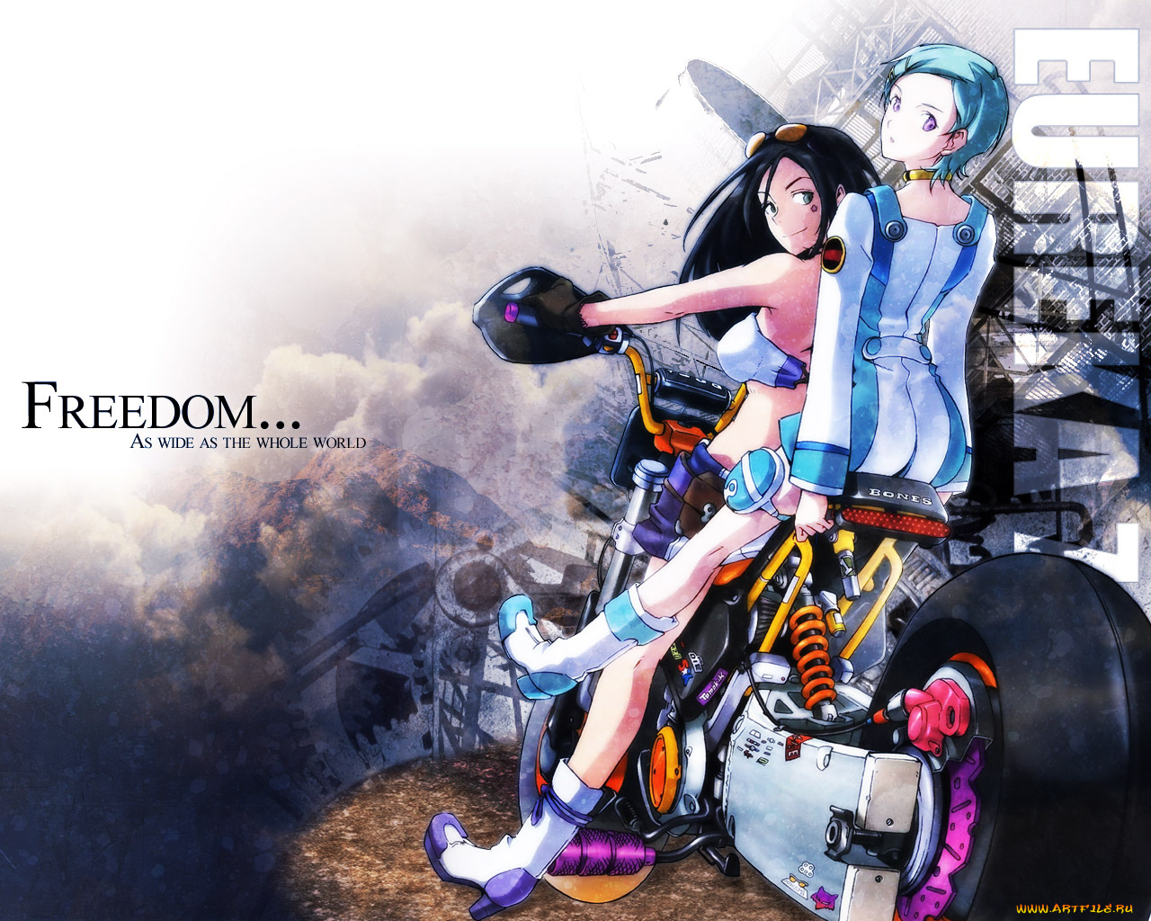 аниме, eureka, seven