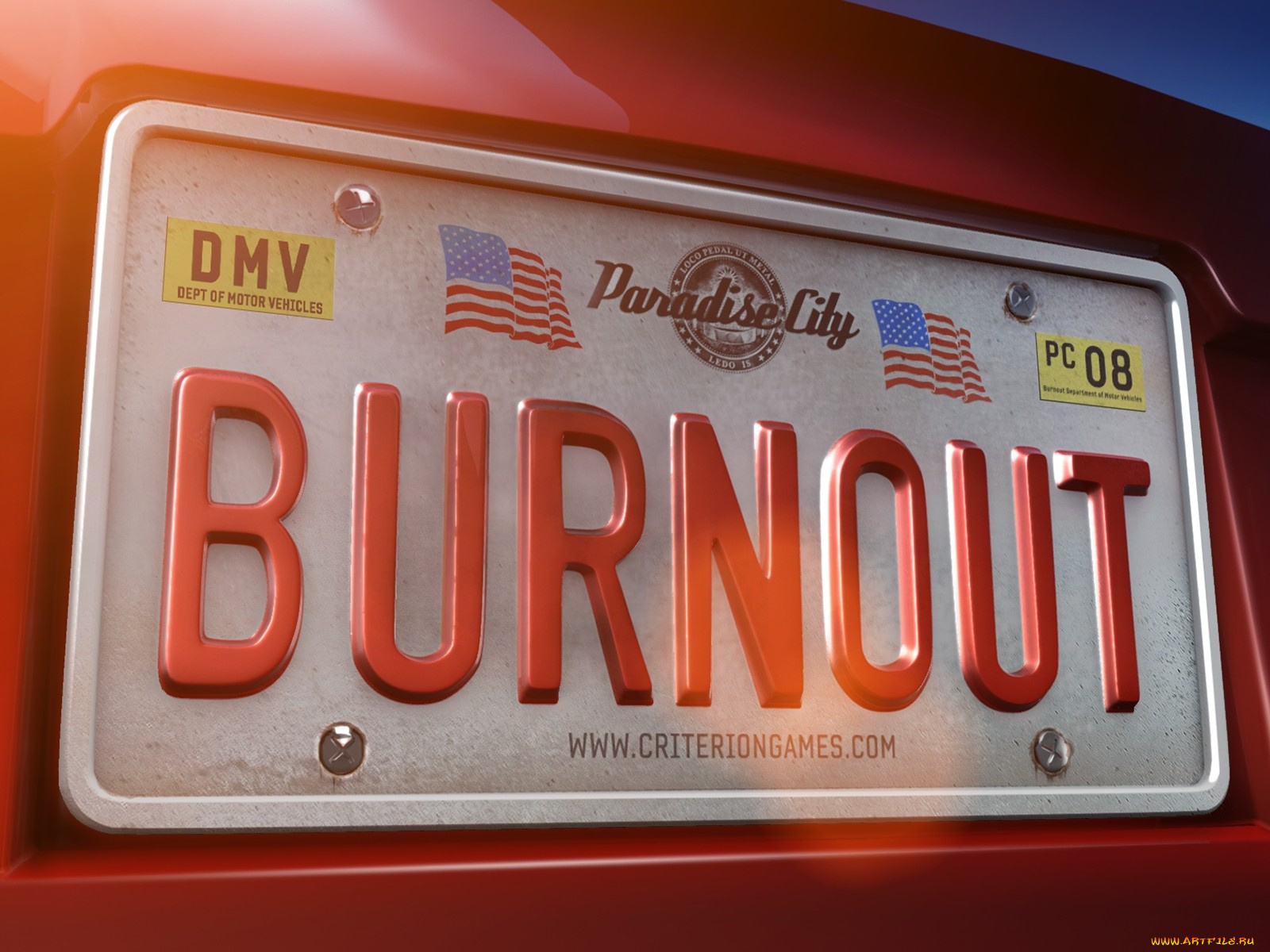 burnout, paradise, видео, игры