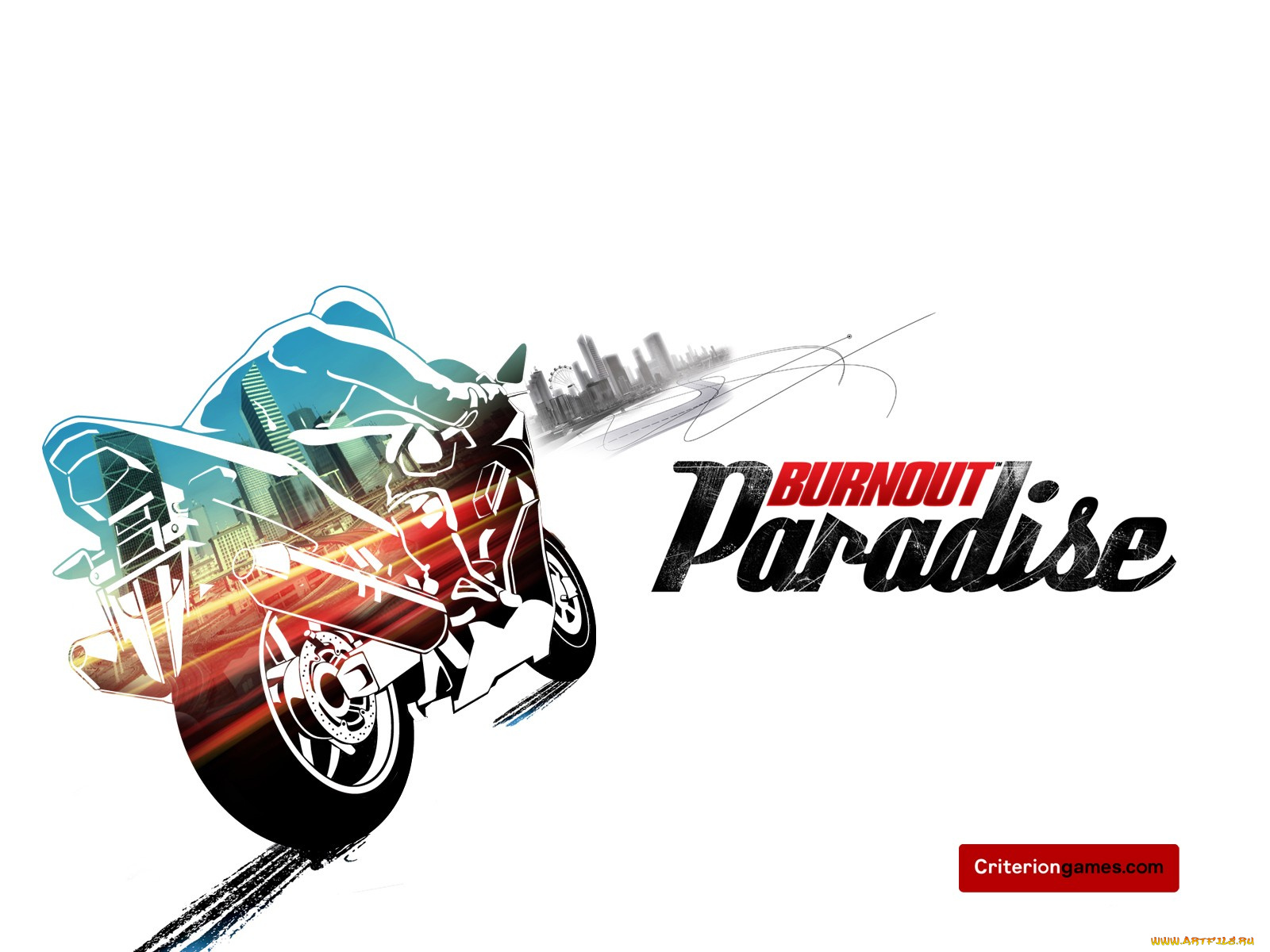 burnout, paradise, видео, игры