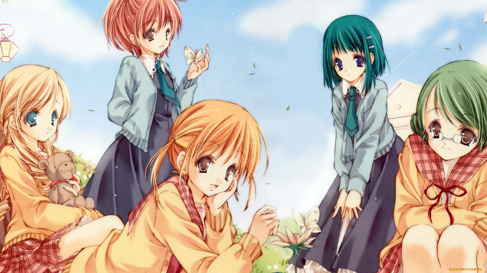 аниме, strawberry, panic