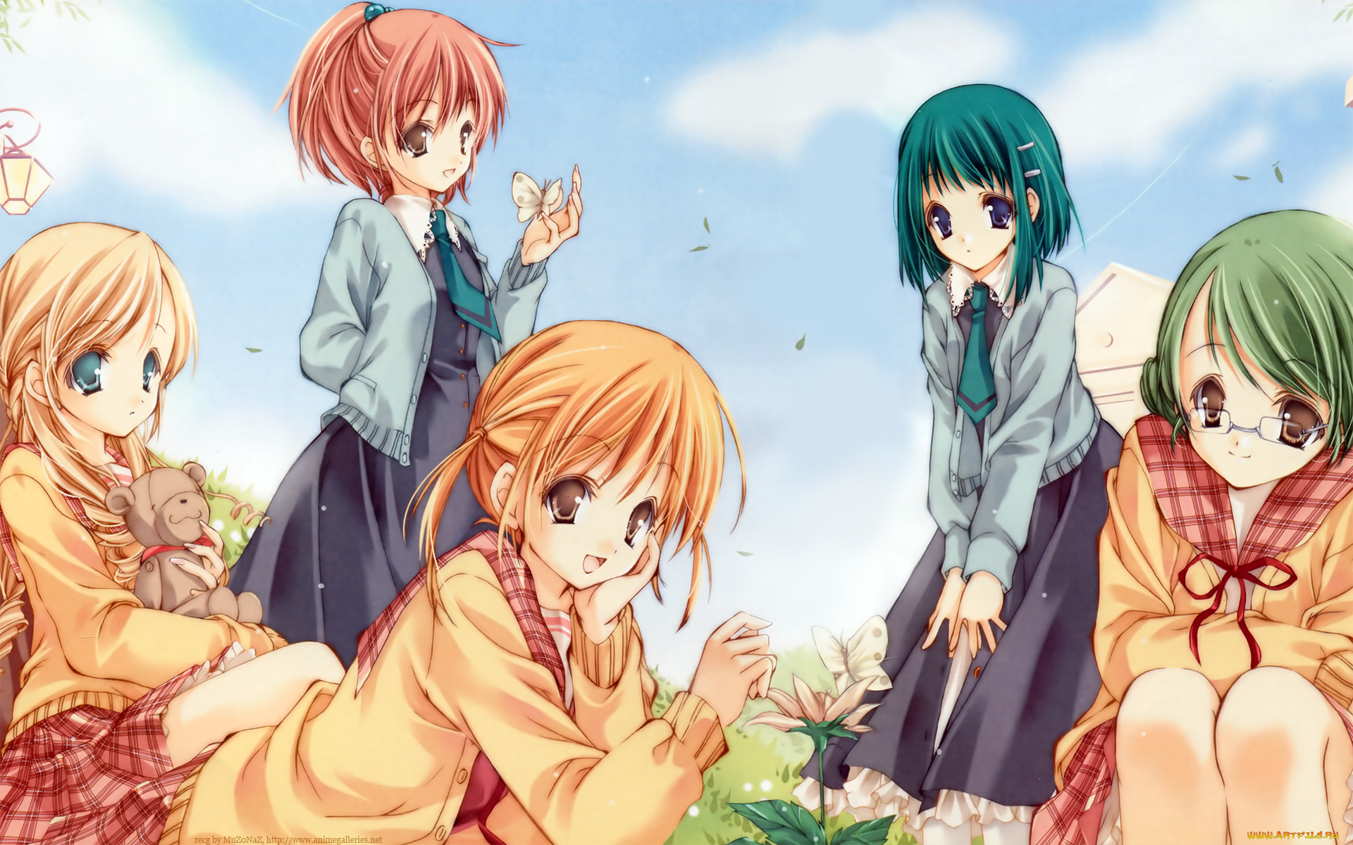 аниме, strawberry, panic