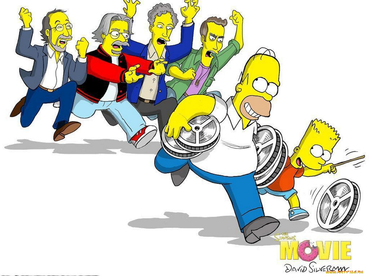 мультфильмы, the, simpsons