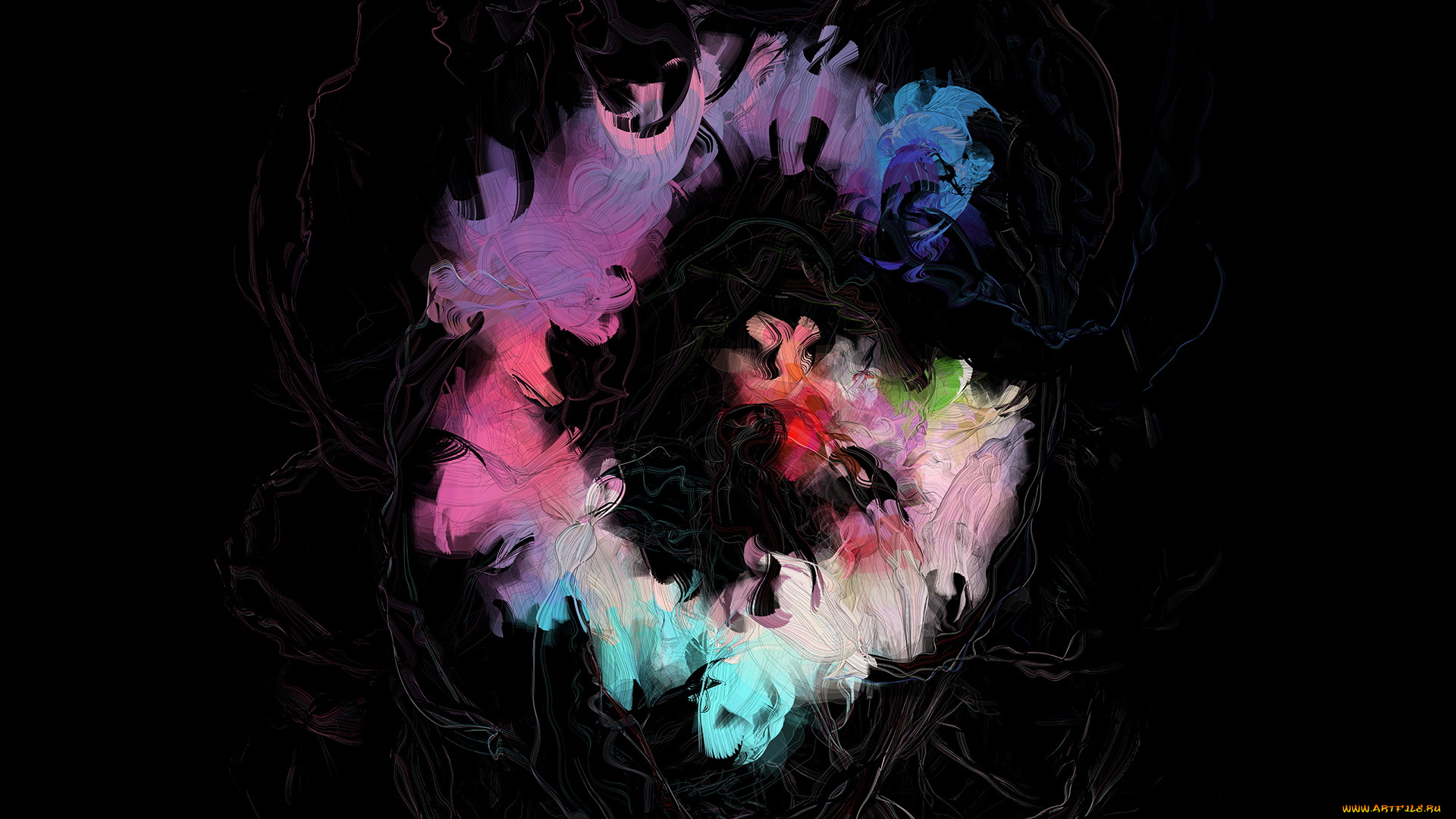 3д, графика, abstract, абстракции