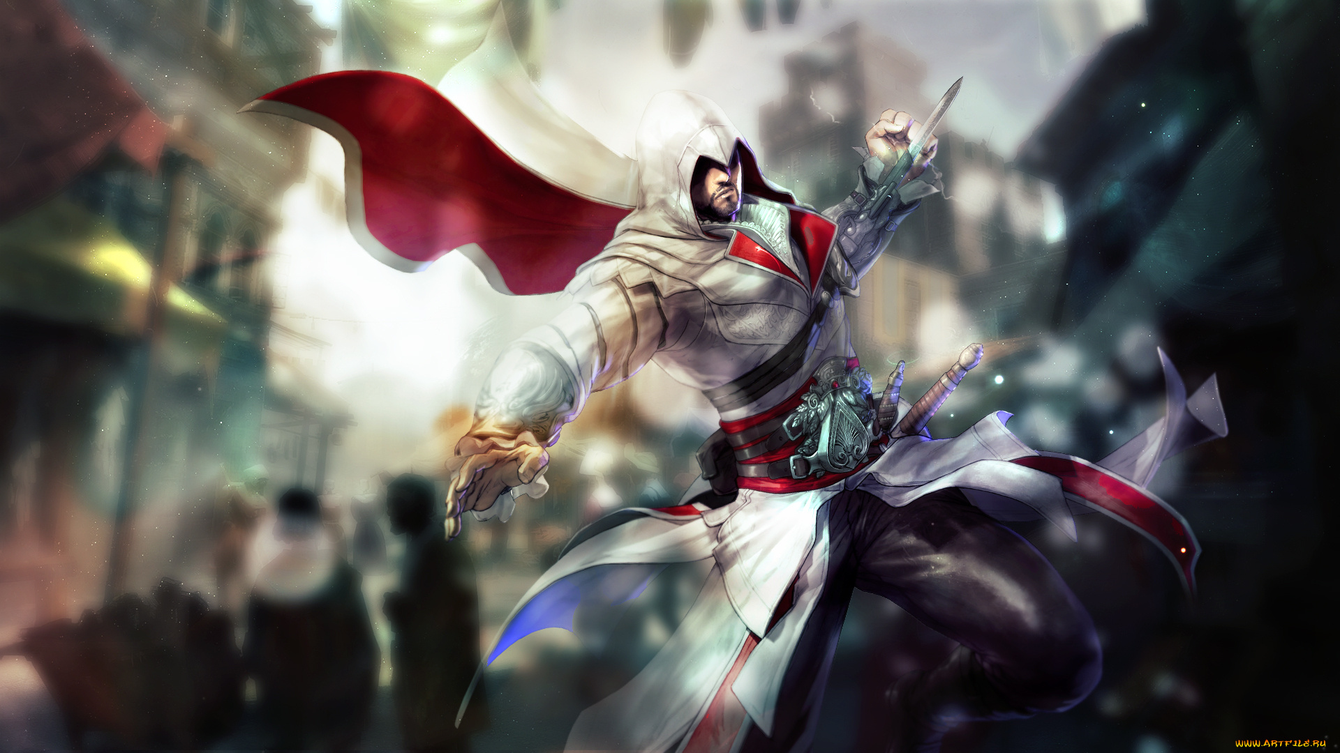 assassins, creed, видео, игры, assassin`s, brotherhood, эцио