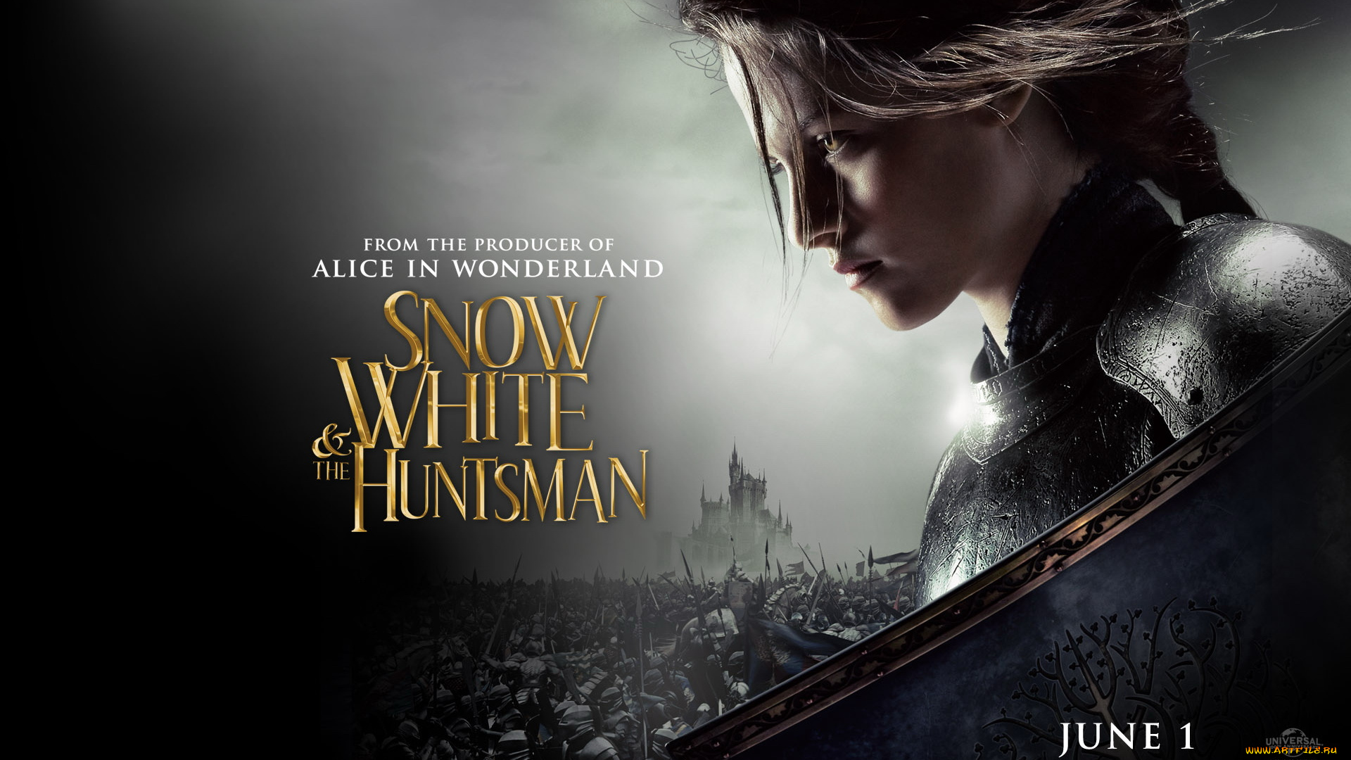 кино, фильмы, snow, white, and, the, huntsman