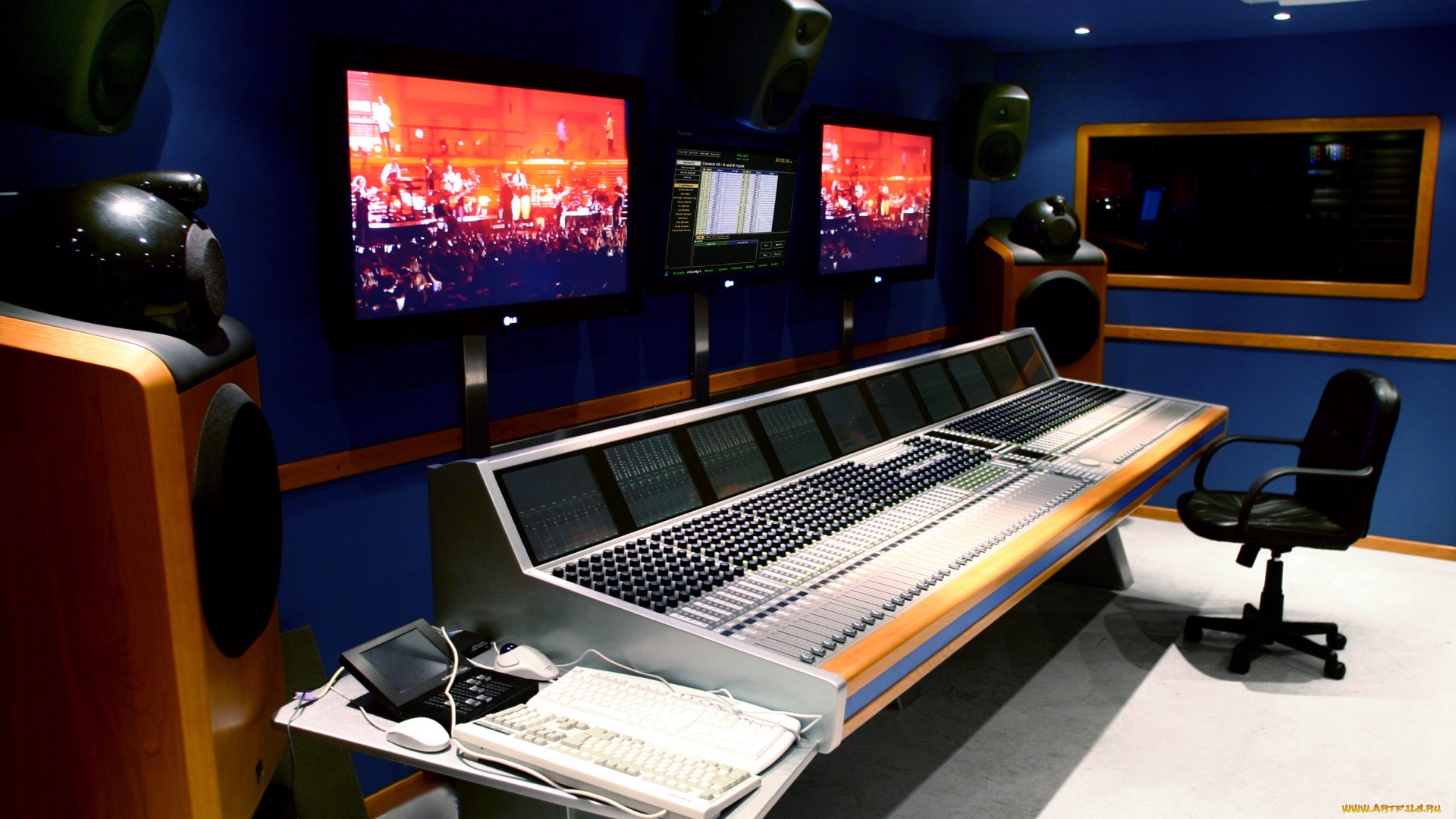 музыка, другое, акустика, пульт, мониторы