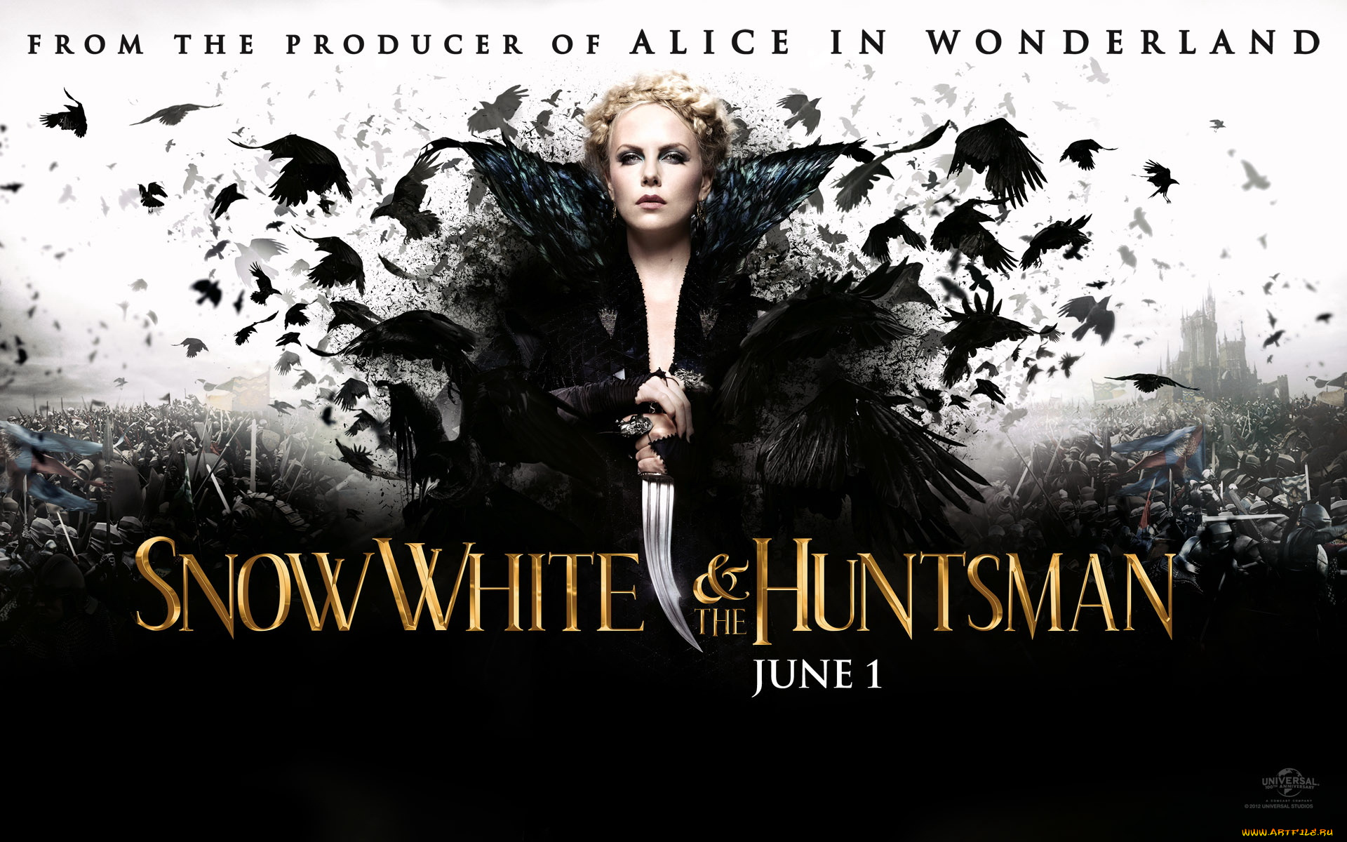 кино, фильмы, snow, white, and, the, huntsman