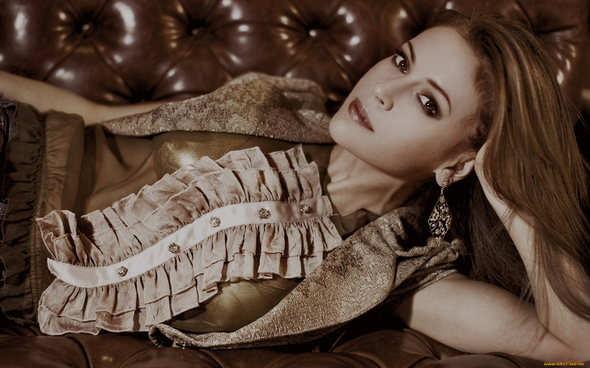 Alyssa, Milano, девушки, , , блуза, серьги