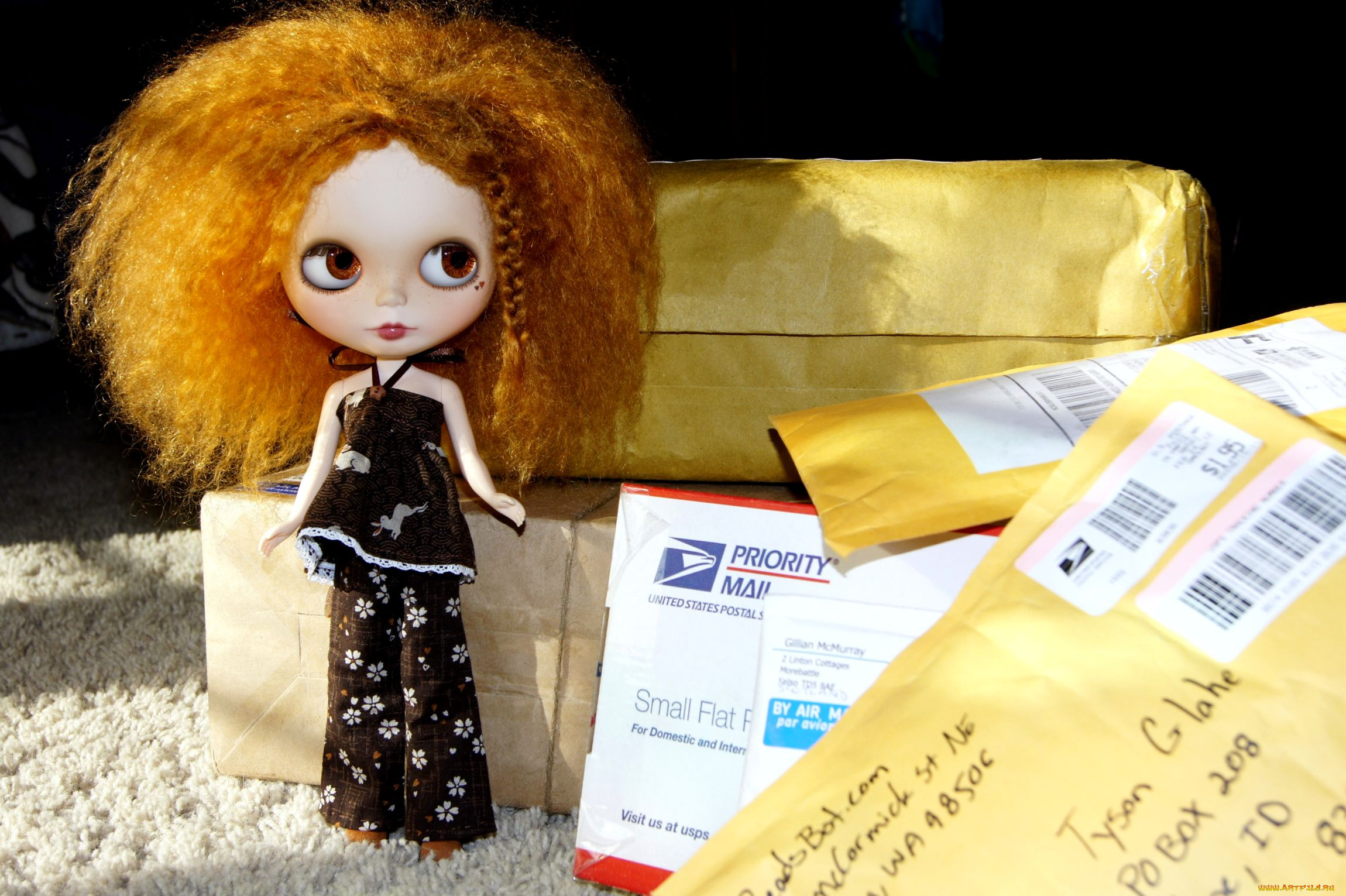 разное, игрушки, кукла, письма, почта
