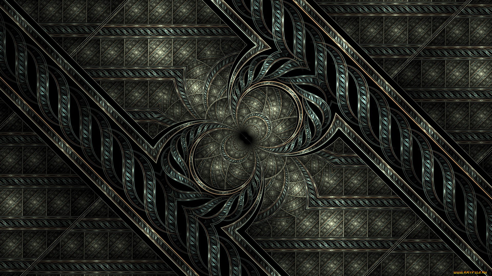 3д, графика, fractal, фракталы, узор