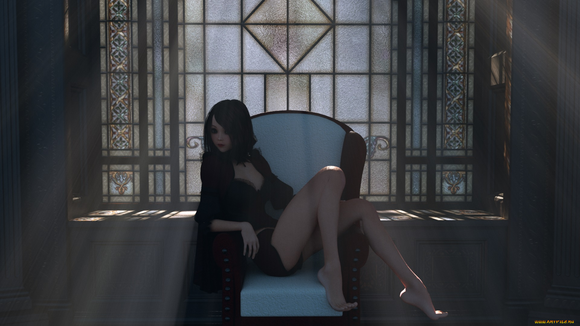 3д, графика, people, люди, девушка