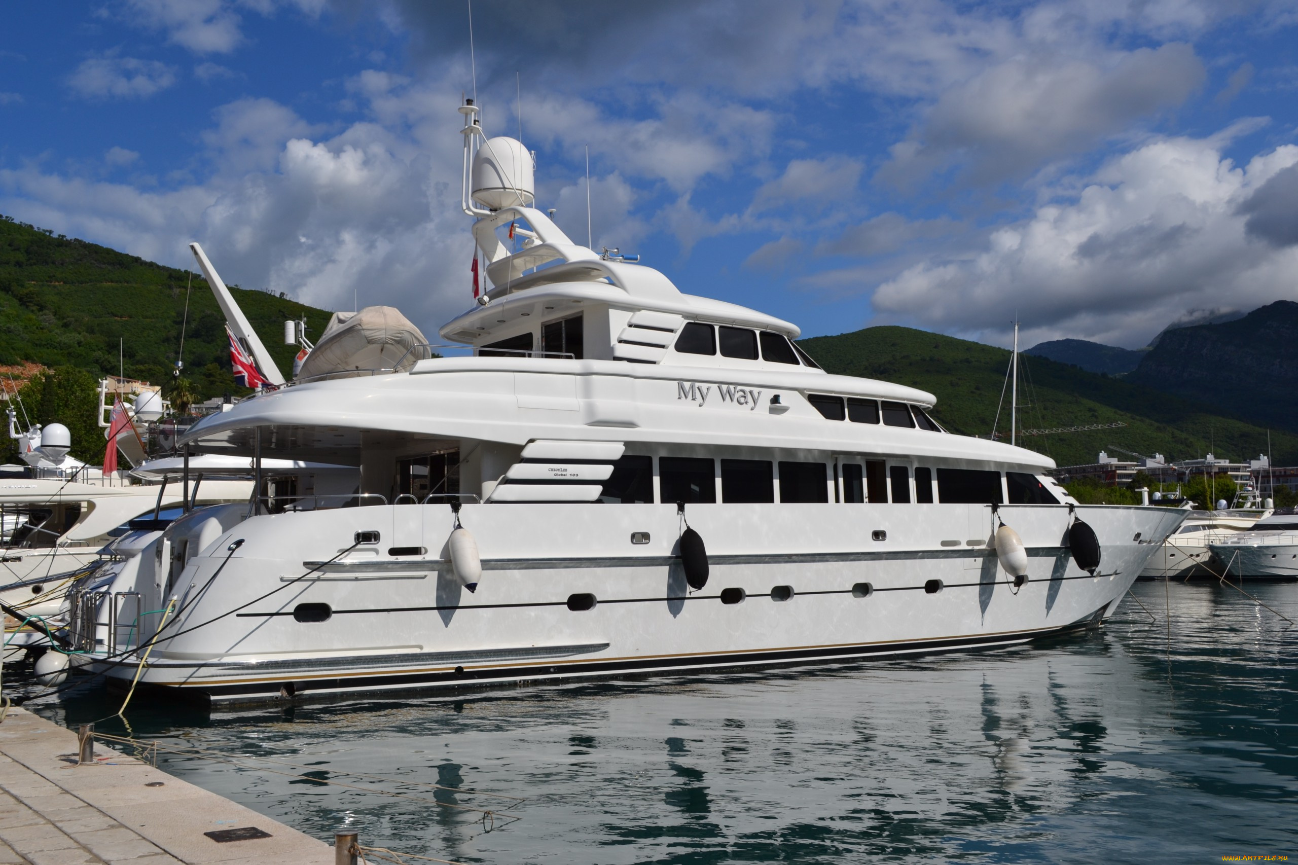 Черногория, будва, корабли, Яхты, яхта, порт