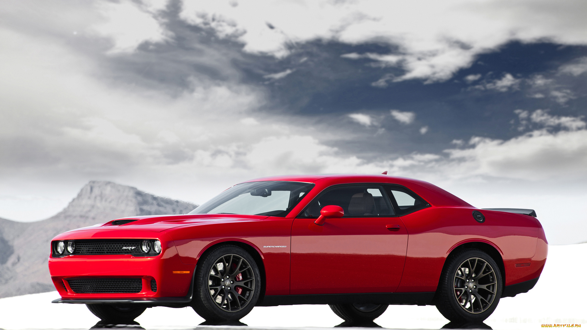 2015, dodge, challenger, srt, hellcat, hemi, автомобили, dodge, красный, тюнинг, challenger, hellcat, hemi