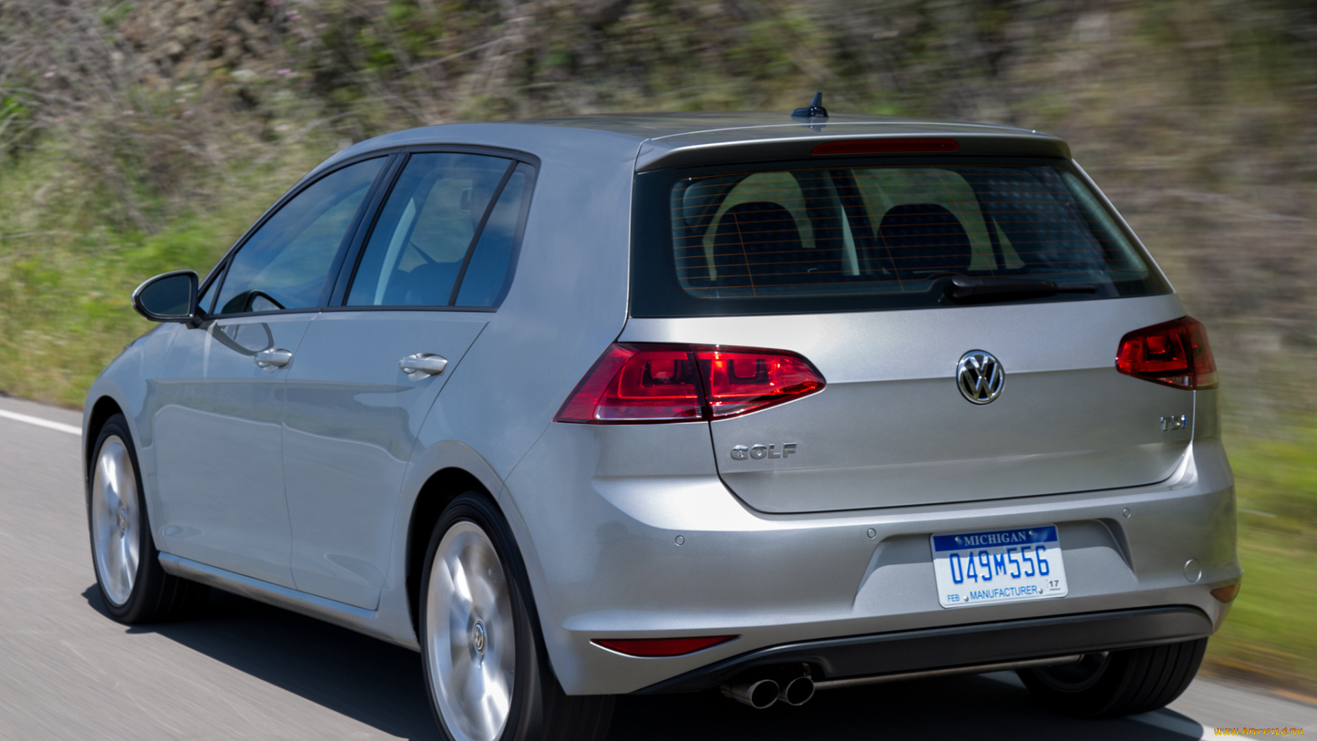 автомобили, volkswagen, us-spec, 5-door, gti, 2015г, golf, синий, typ, 5g