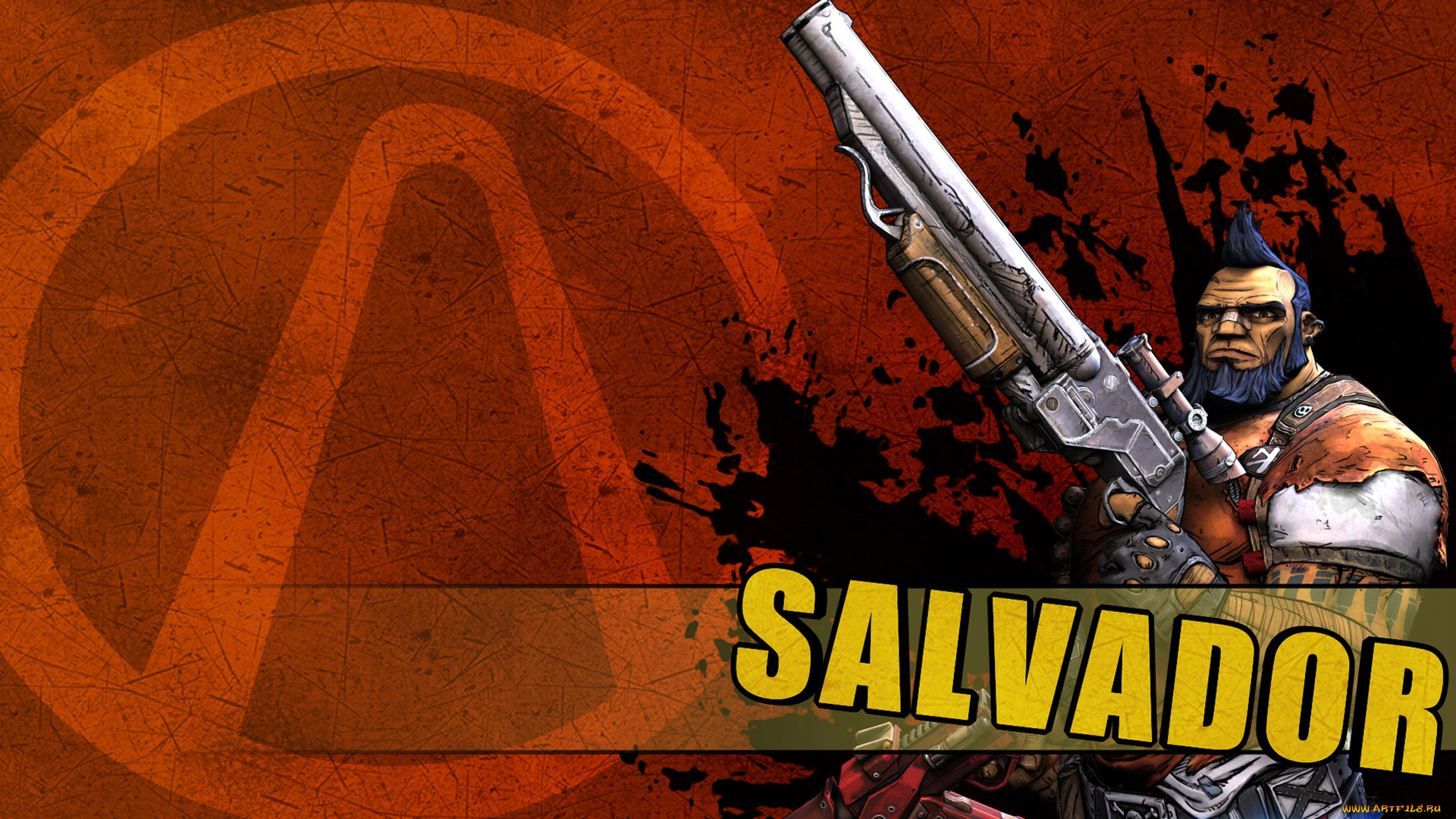 borderlands, видео, игры, borderlands, 2, оружие, воин