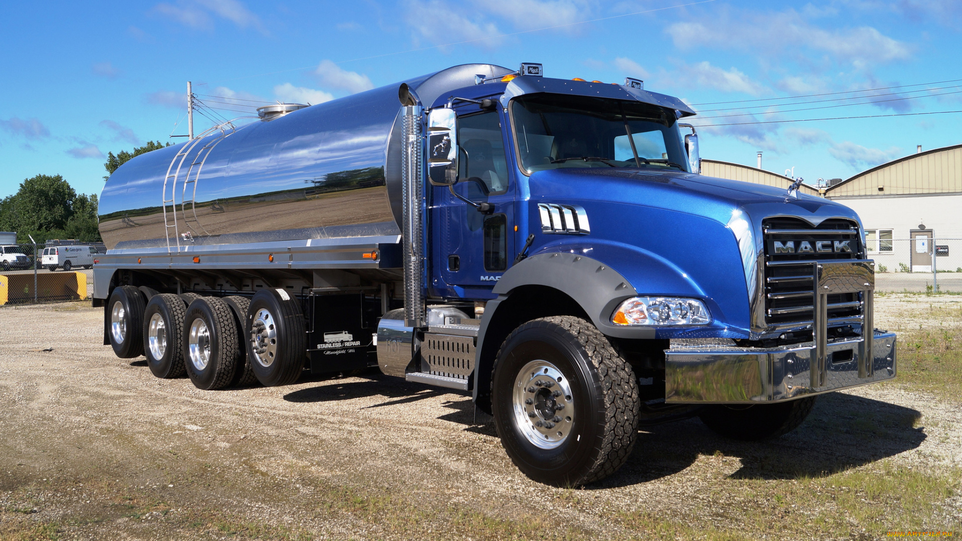 mack, milk, truck, автомобили, mack, грузовик, тяжёлый