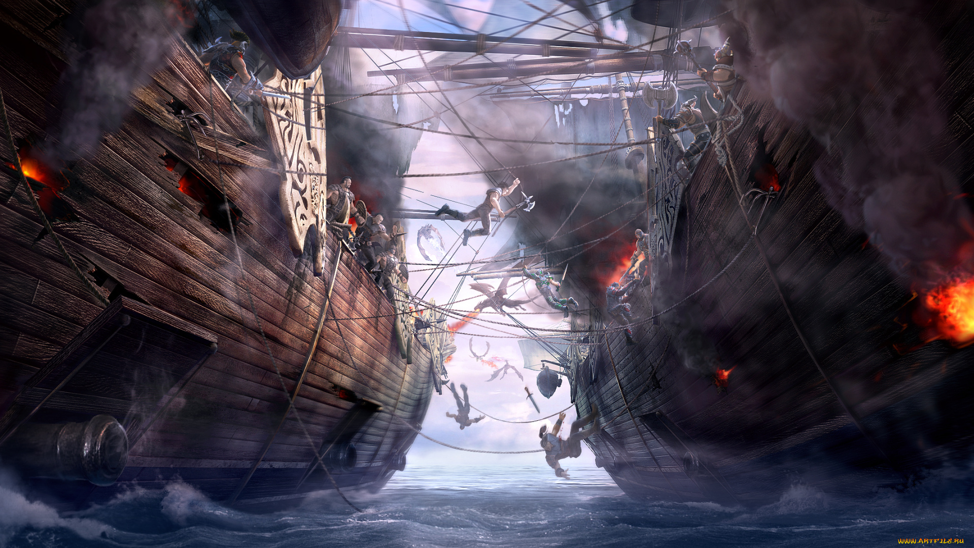 видео, игры, dragon, eternity, eternity, видеоигра, корабли, сражение, абордаж, dragon