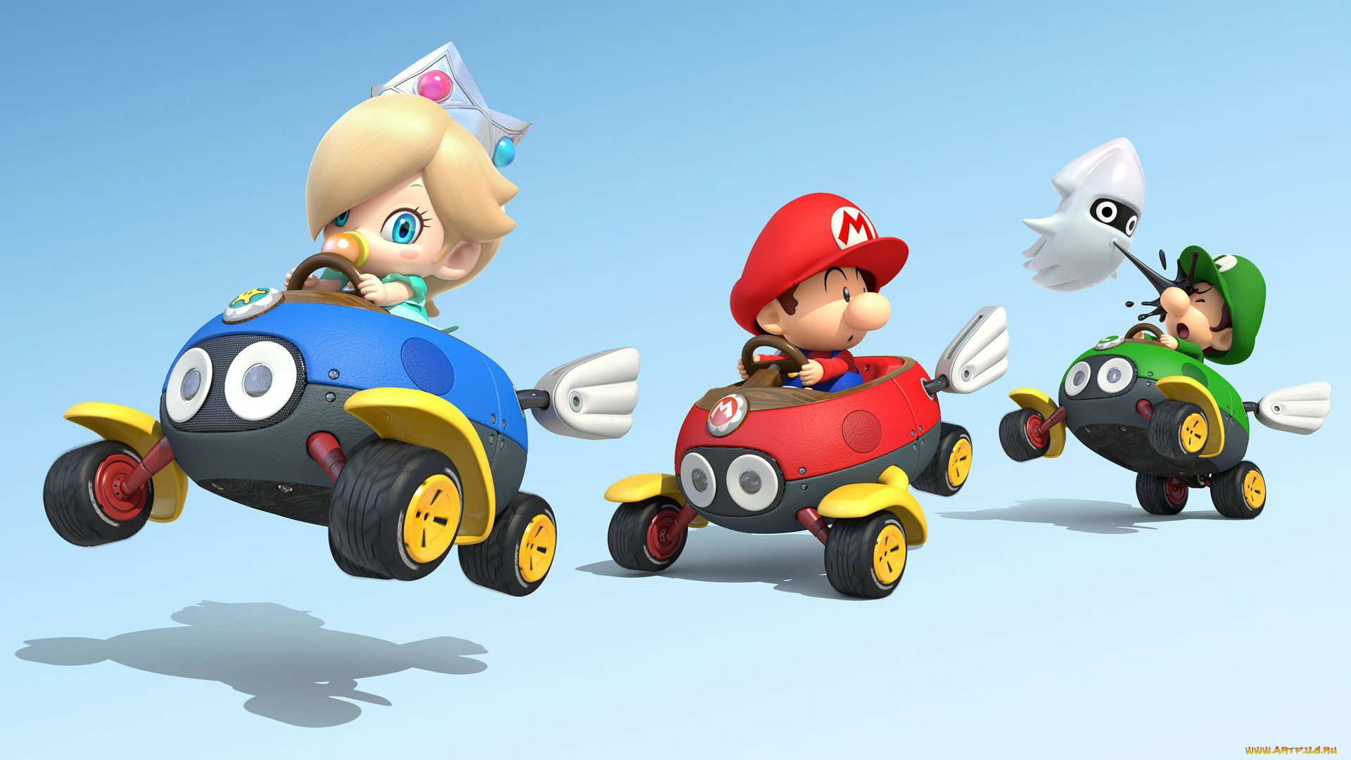 видео, игры, mario, kart, 8, гонка