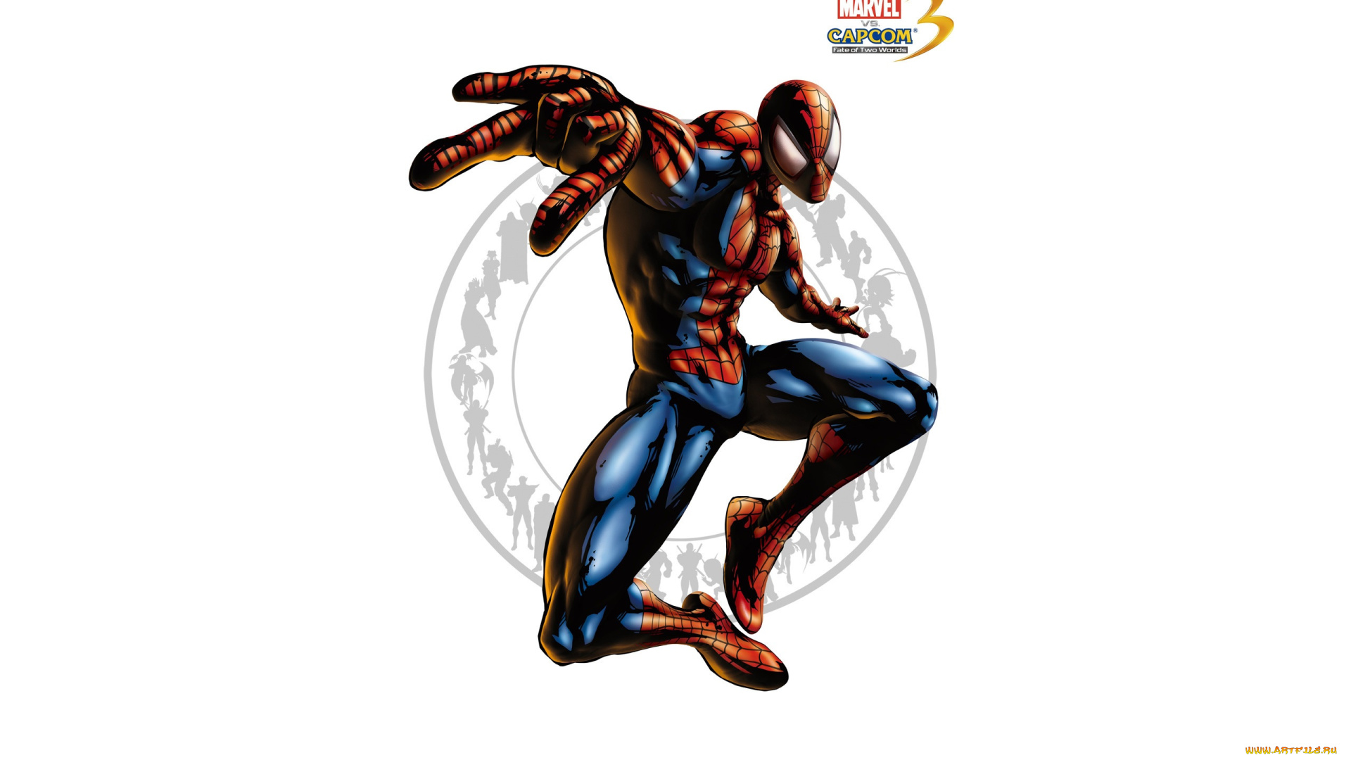 видео, игры, marvel, vs, , capcom, 3, , fate, of, two, worlds, spider, man