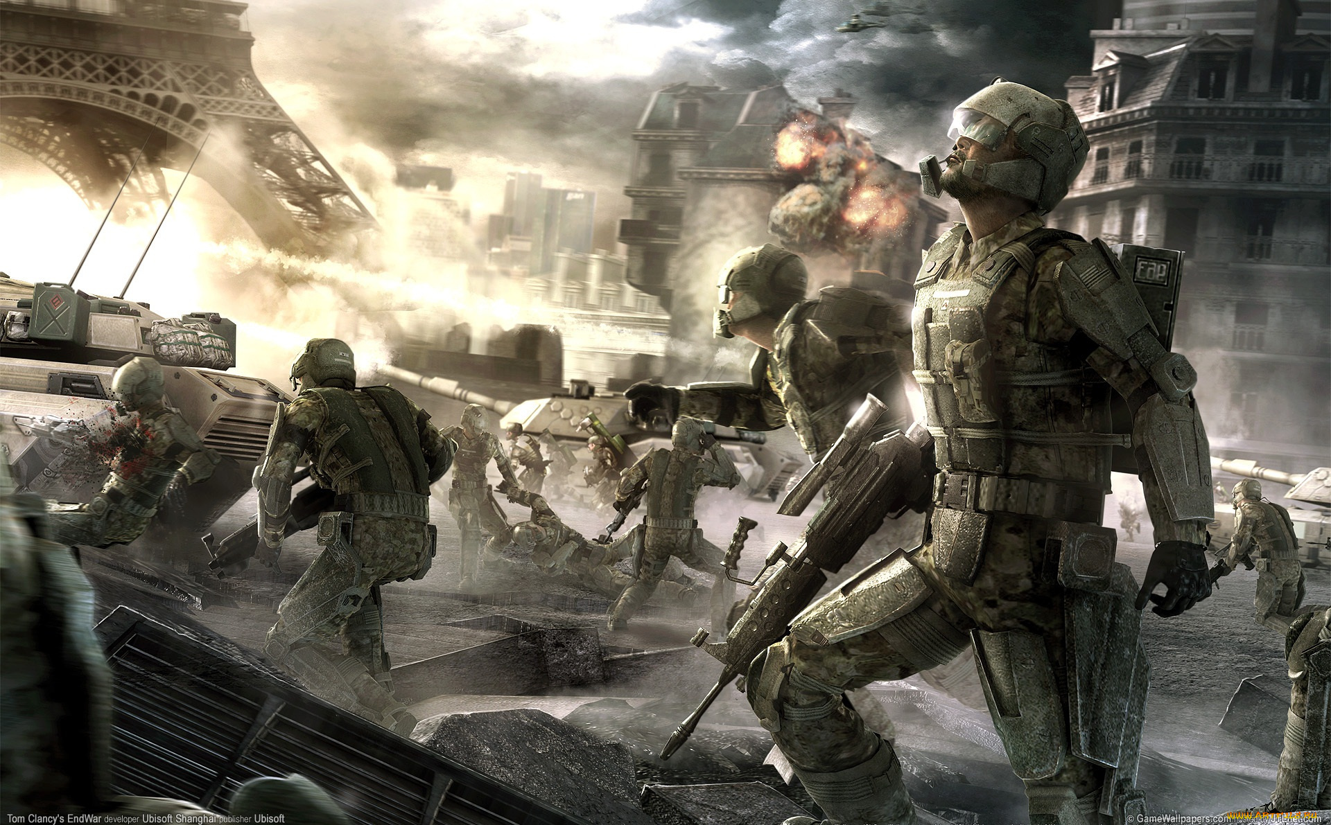 видео, игры, ~~~другое~~~, end, war, война, парень, пушка