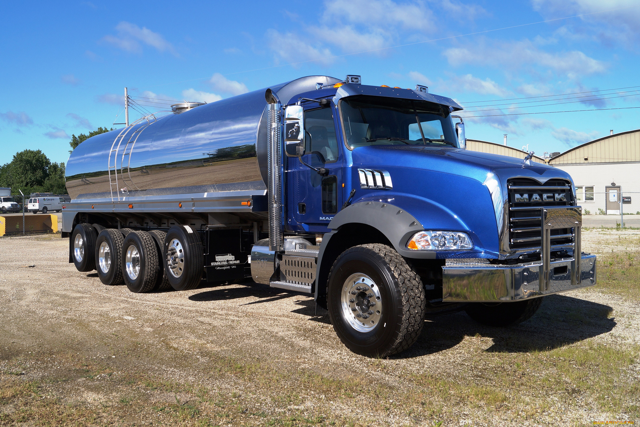 mack, milk, truck, автомобили, mack, грузовик, тяжёлый