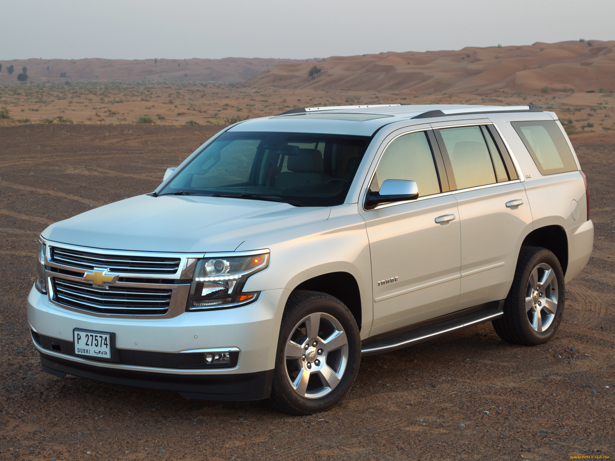 автомобили, chevrolet, светлый, 2014г, tahoe