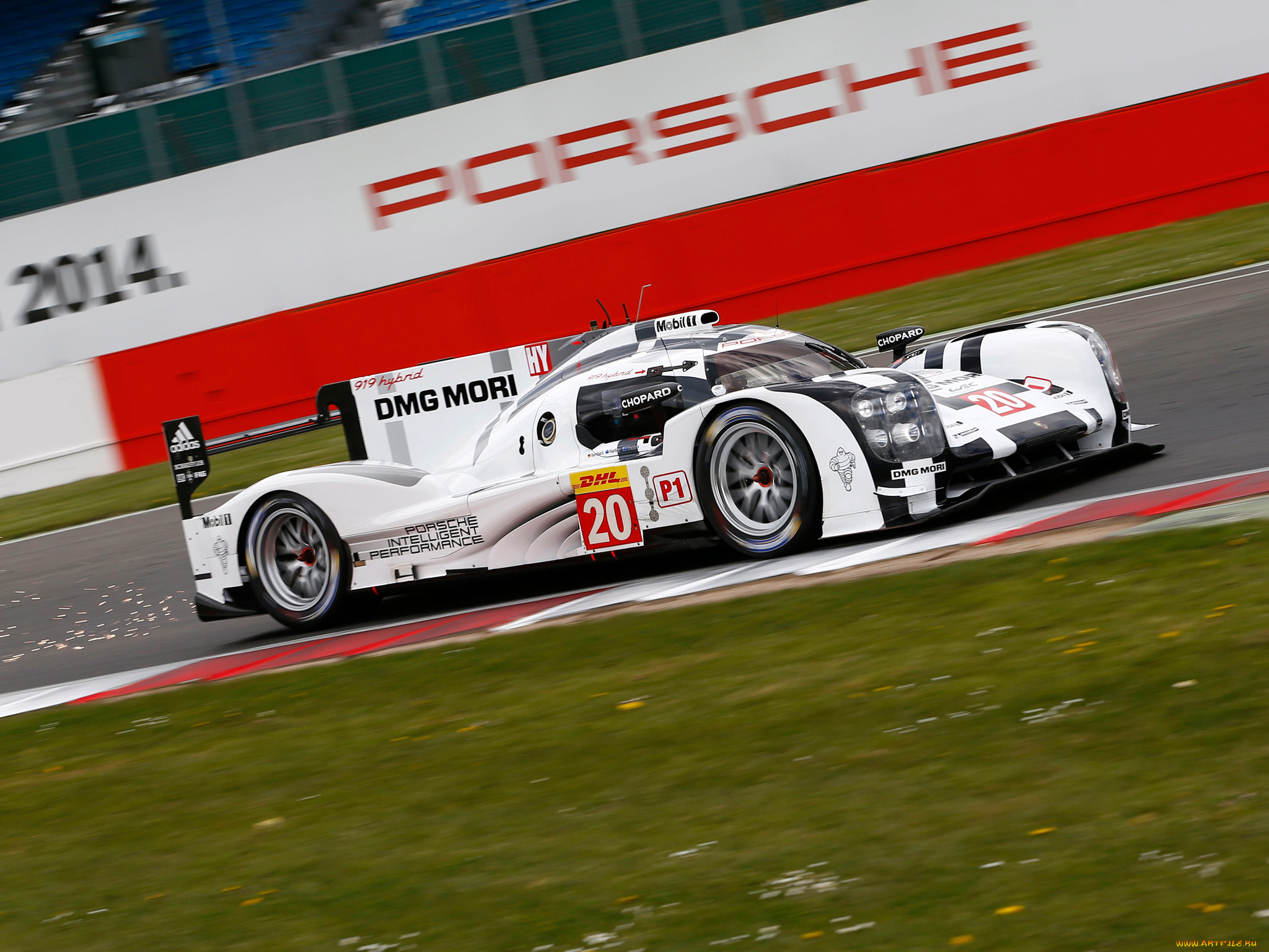 спорт, автоспорт, скорость, гонка, hybrid, 919, porsche, трасса, 2014г