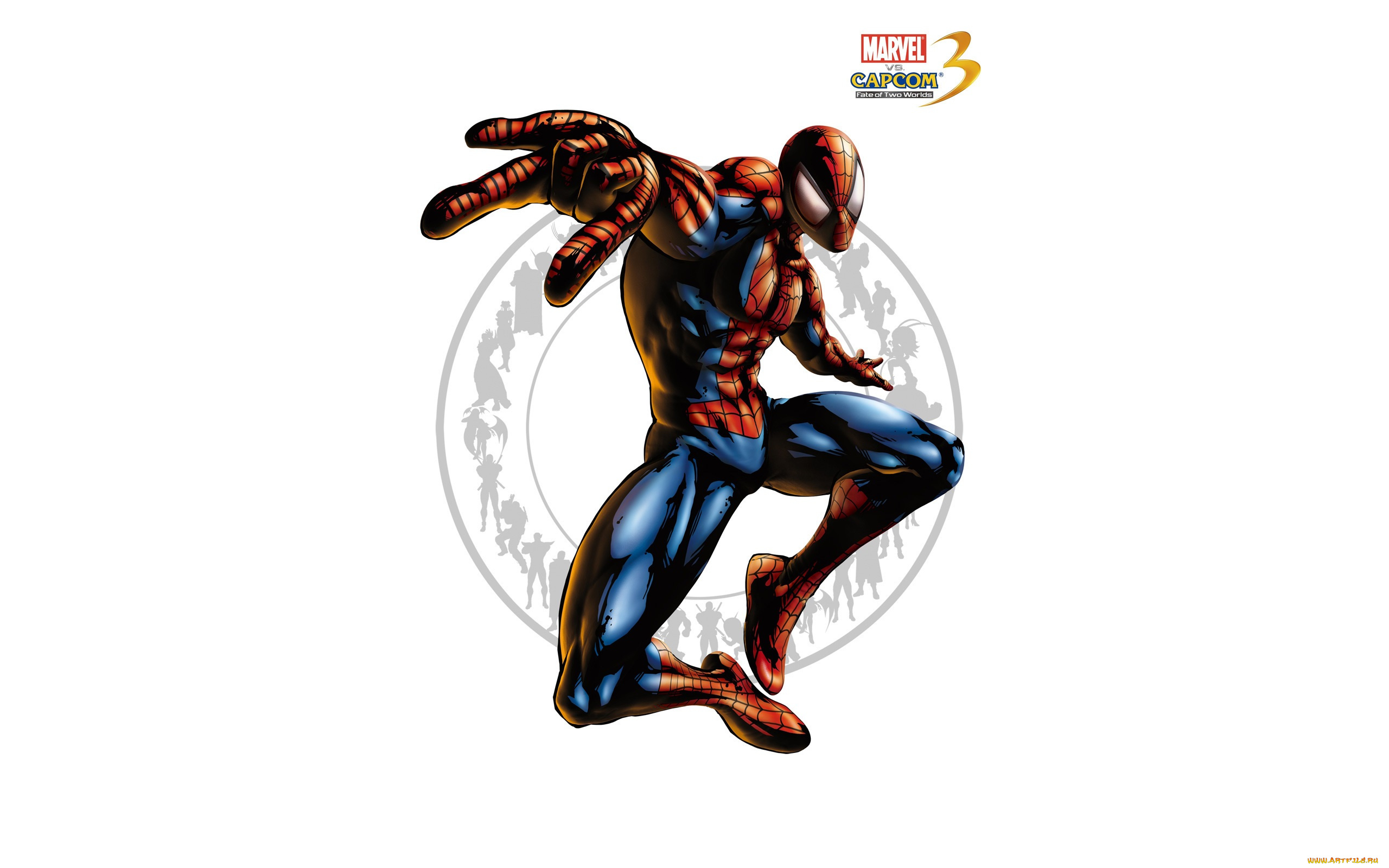 видео, игры, marvel, vs, , capcom, 3, , fate, of, two, worlds, spider, man